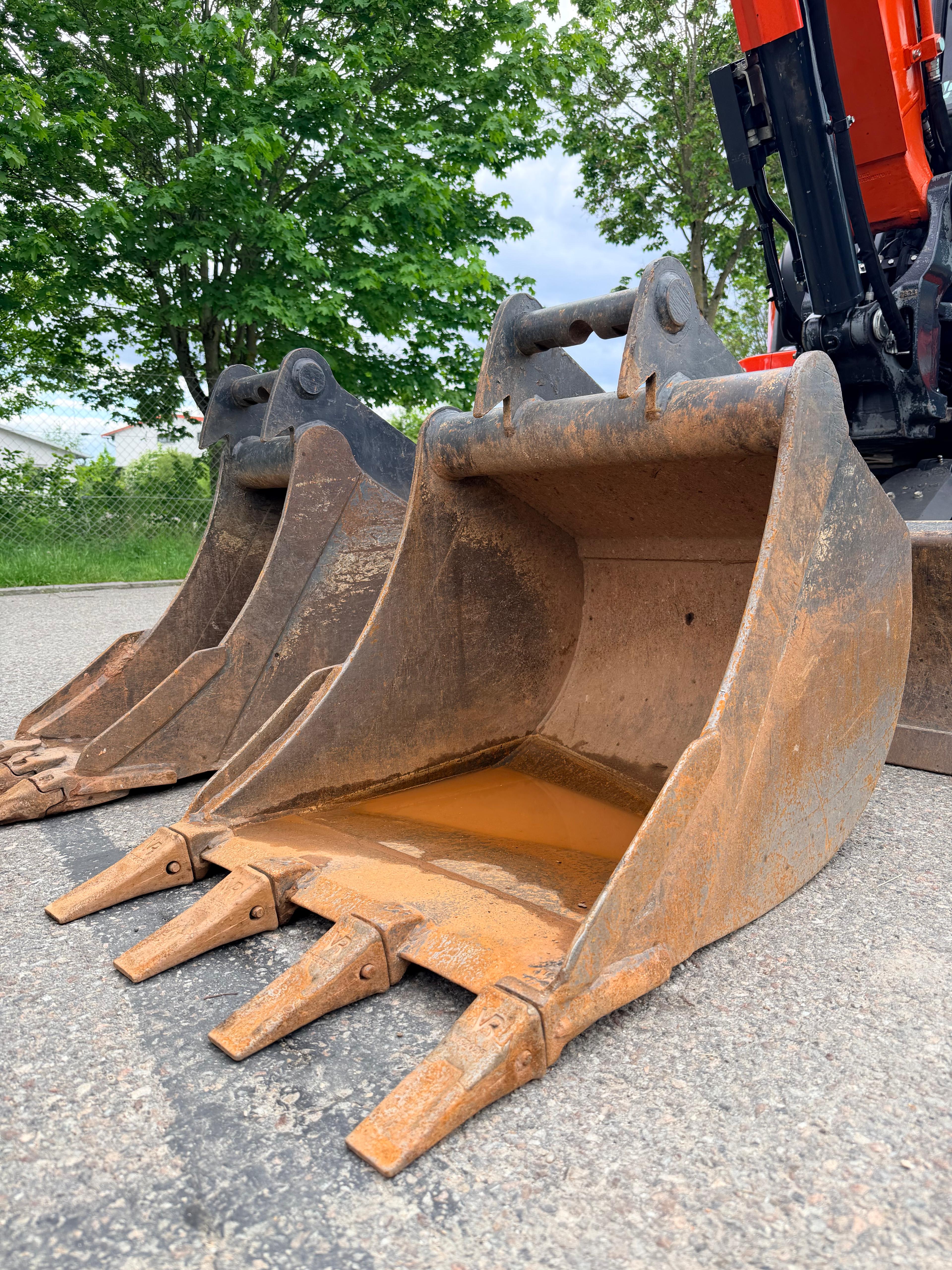 Gebraucht Kubota KX057-4*Powertilt, GRL, 2x Tieflöffel*2.240 h*