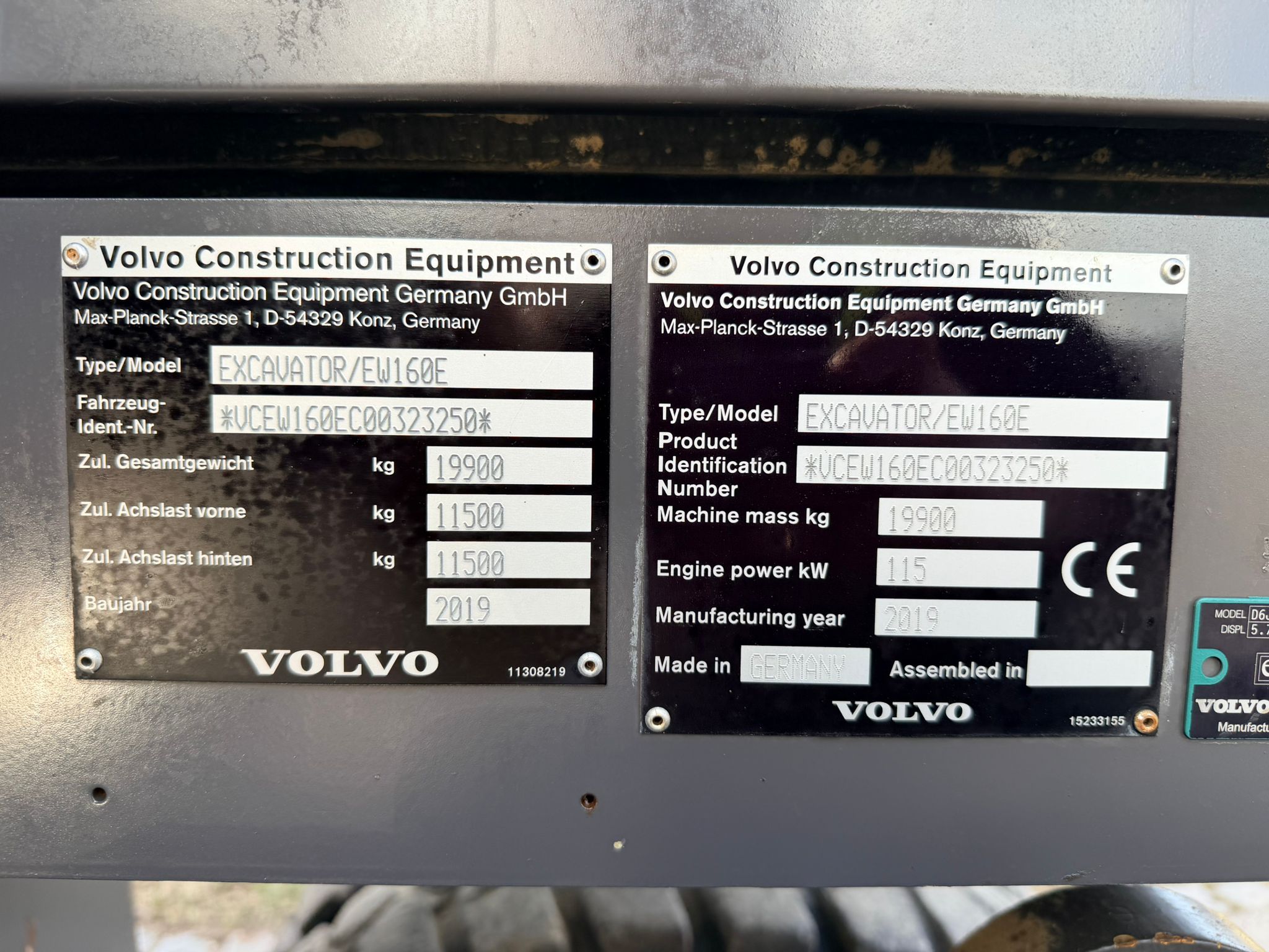 Gebraucht Volvo EW160E**4.661 h**Bj. 2019