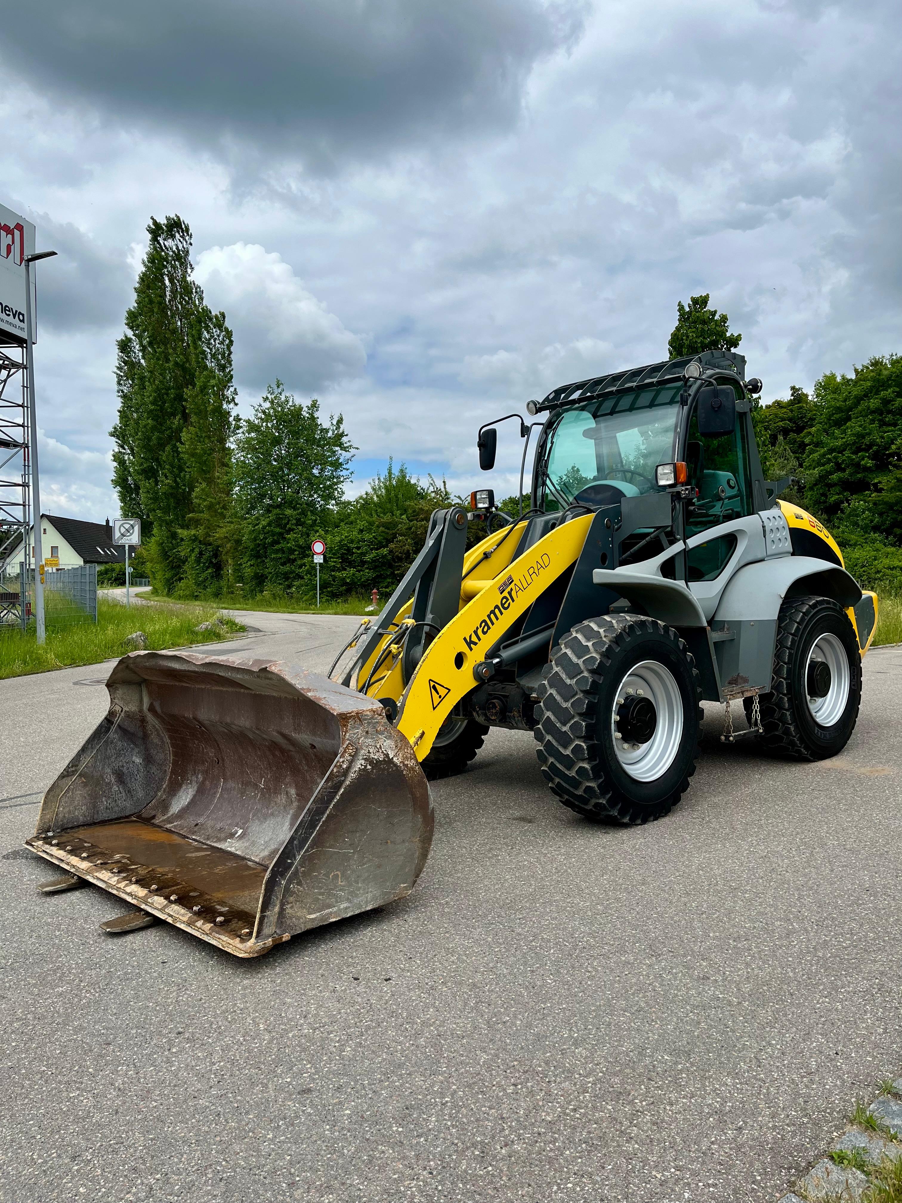 Gebraucht Kramer 880**Schaufel und Palettengabel