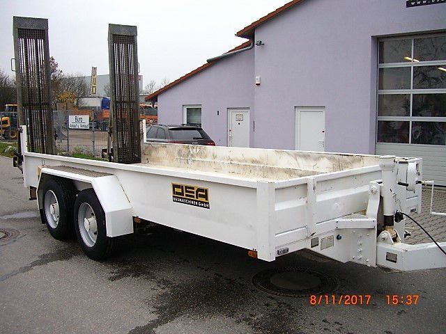 Gebraucht Baumaschinen Lkw-Anhänger