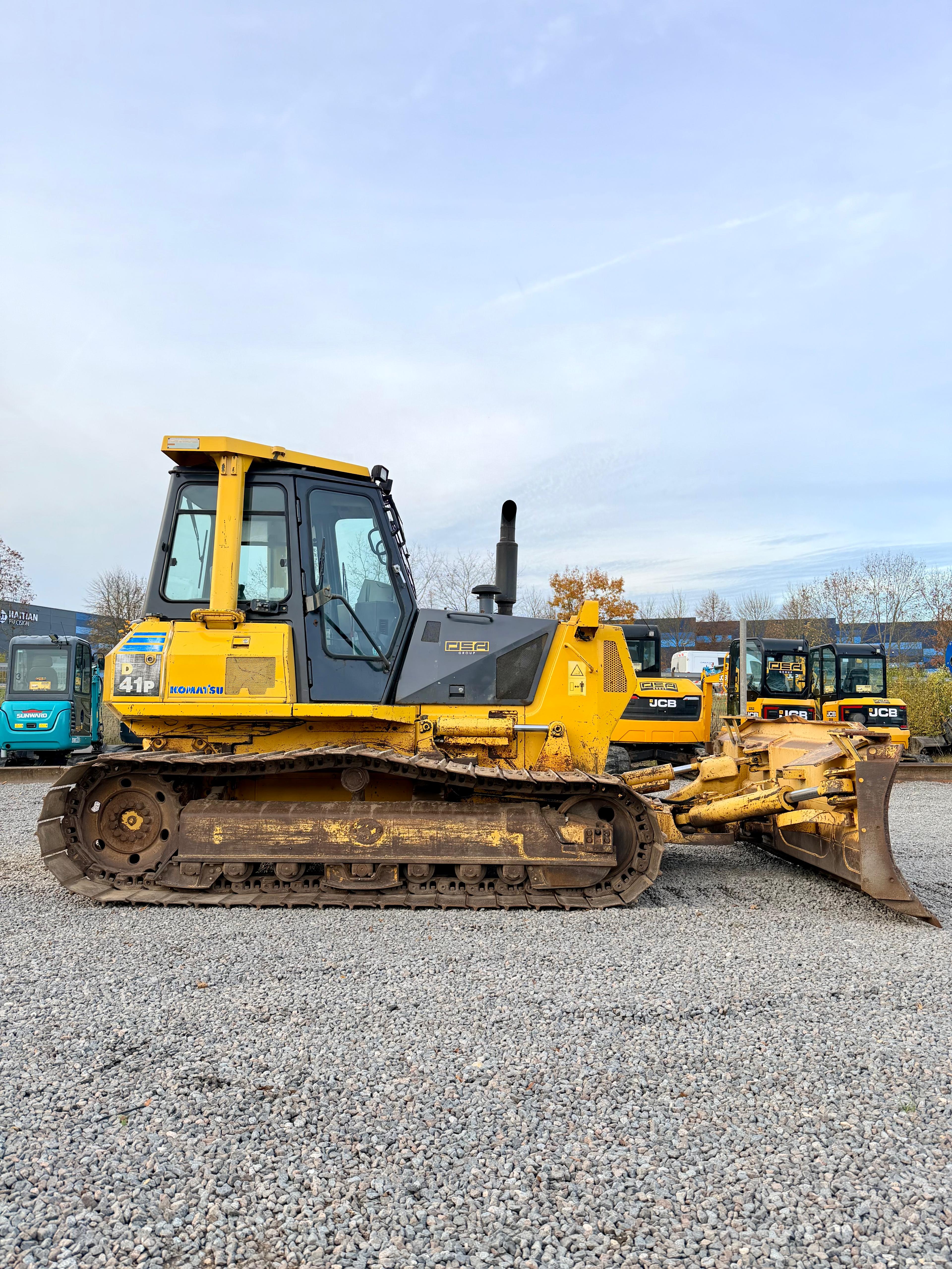 Gebraucht Komatsu D41P-6**6-Wegeschild**Klimaanlage**
