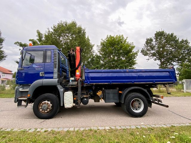 Używane MAN TGS 18-310 4x4 mit Palfinger Kran