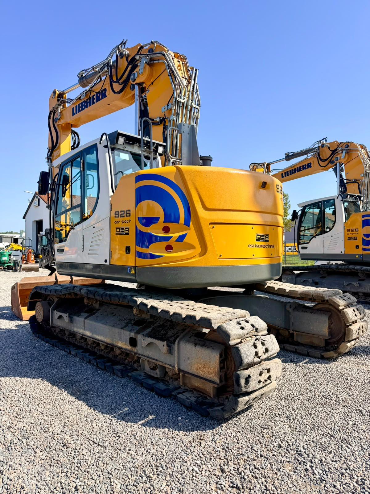 Gebraucht LIEBHERR R926*ZSA*SW OilQiuck70/55*8.226 h*