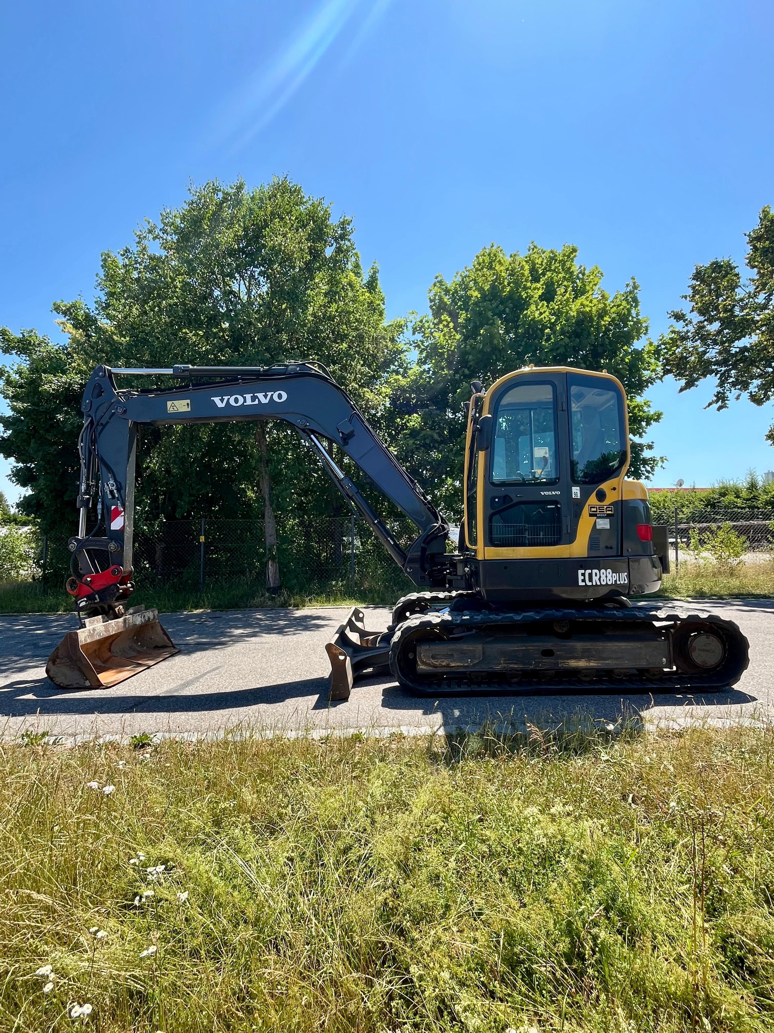 Gebraucht Volvo ECR88 Plus**Bj. 2010**inkl. HS