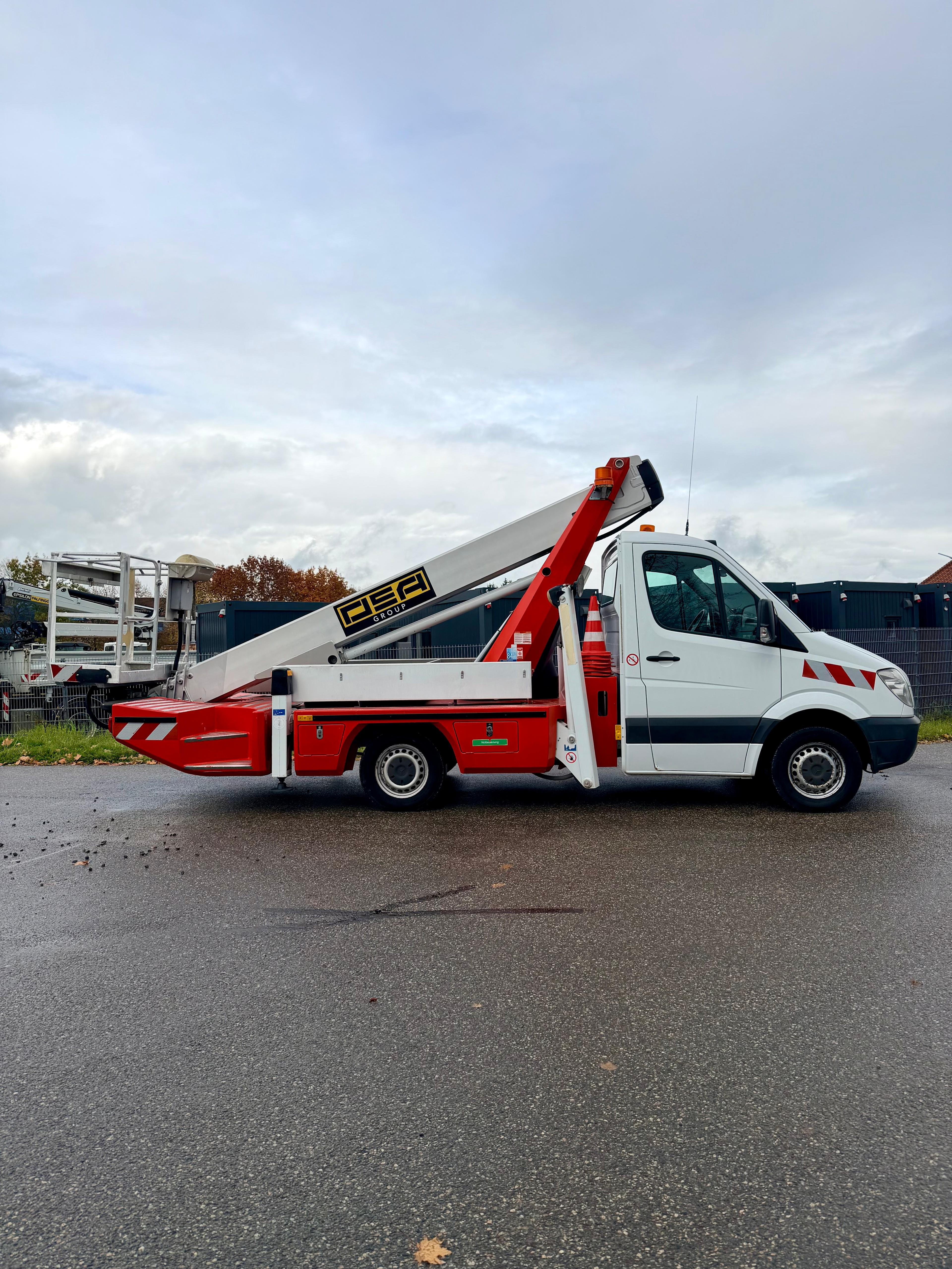 Gebraucht Hubarbeitsbühne Mercedes-Benz Palfinger TA 21 B - 21 m