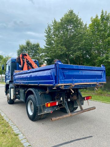 Używane MAN TGS 18-310 4x4 mit Palfinger Kran