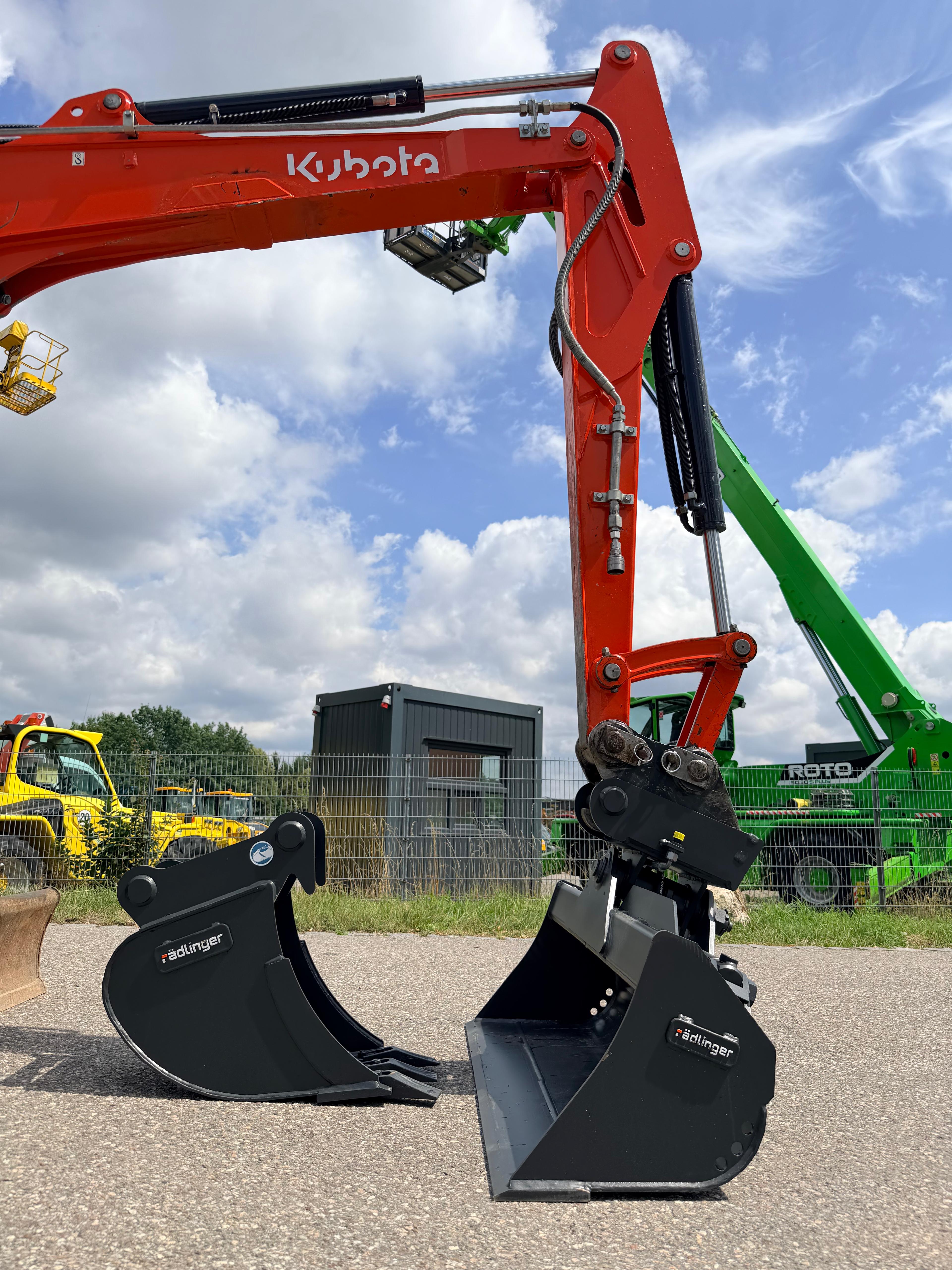 Gebraucht Kubota KX101-3a4 inkl. Humusschaufel und Tieflöffel