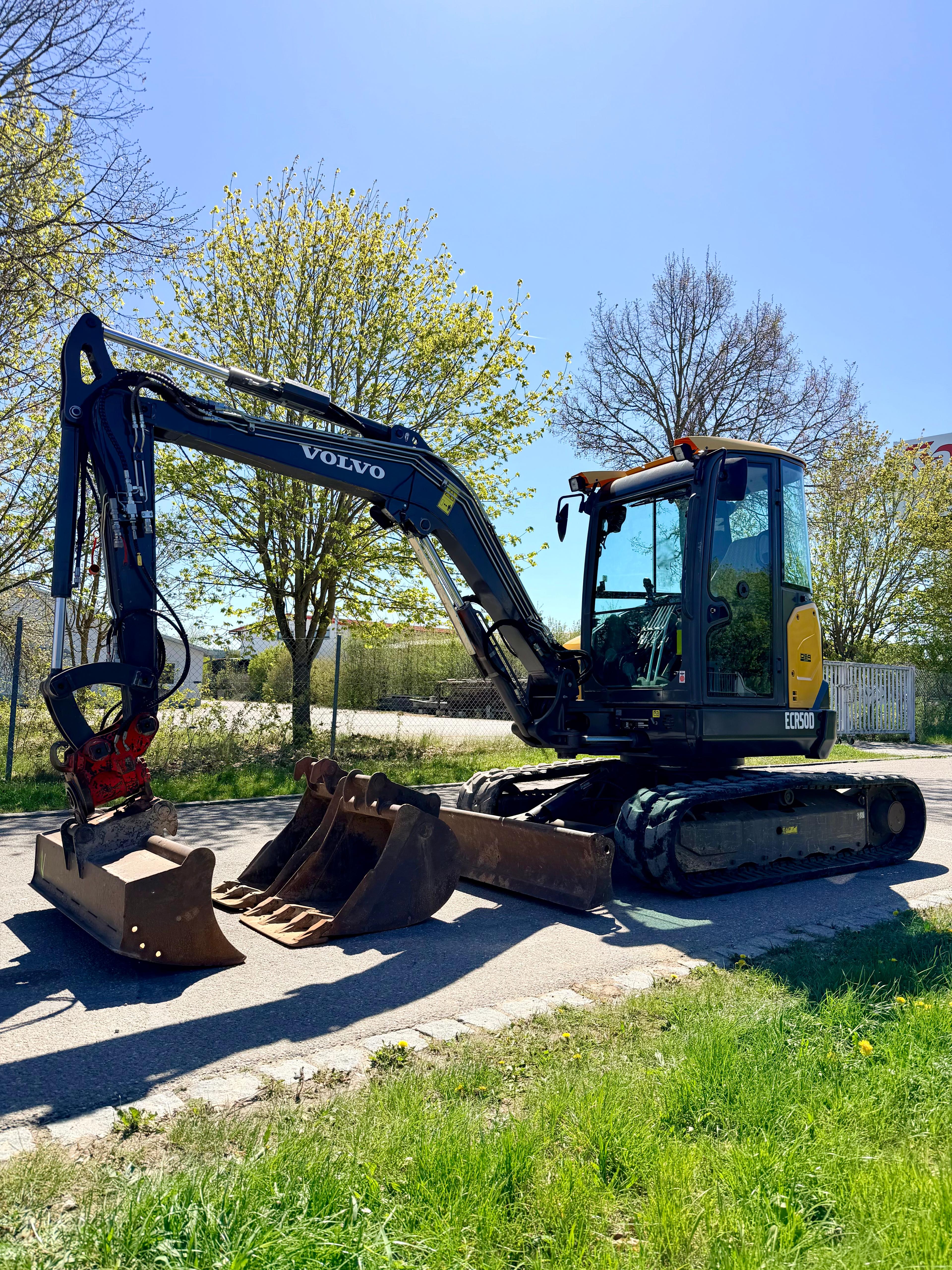 Gebraucht Volvo ECR50D*Powertilt, HS, 2x TL*