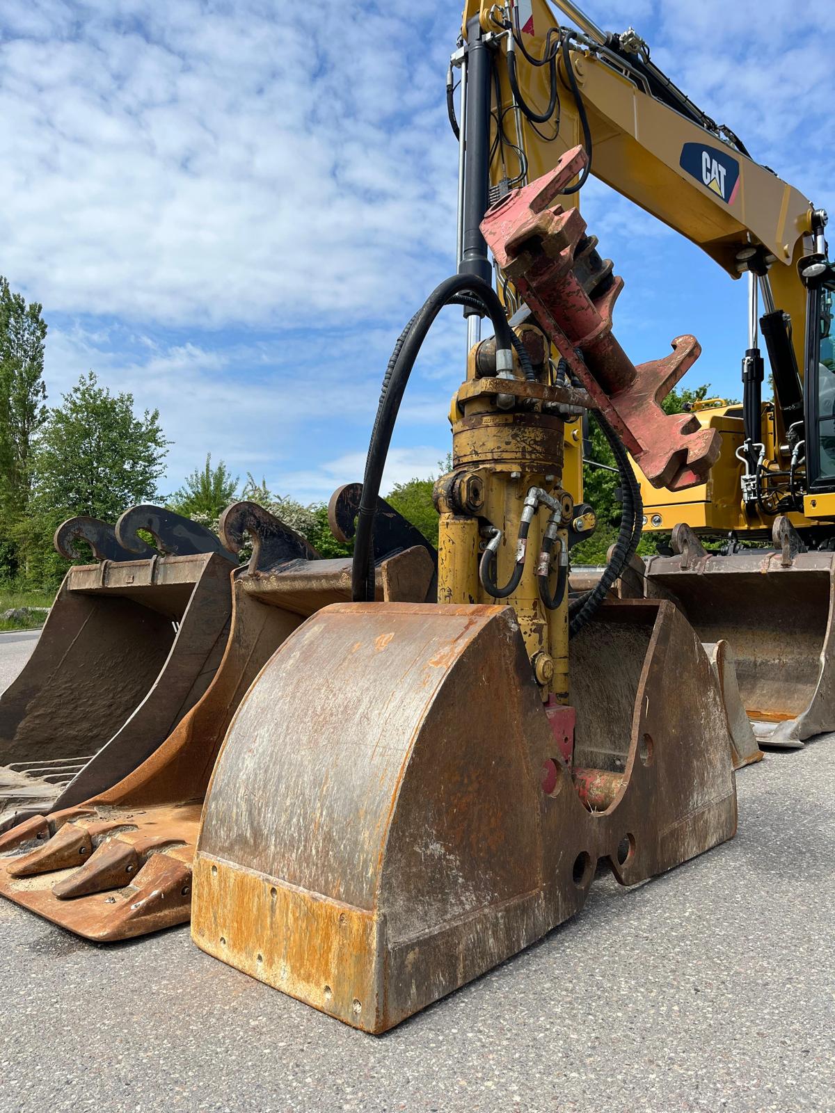 Gebraucht CAT M314F**Bj. 2019**Powertilt, 6x Anbaugeräte