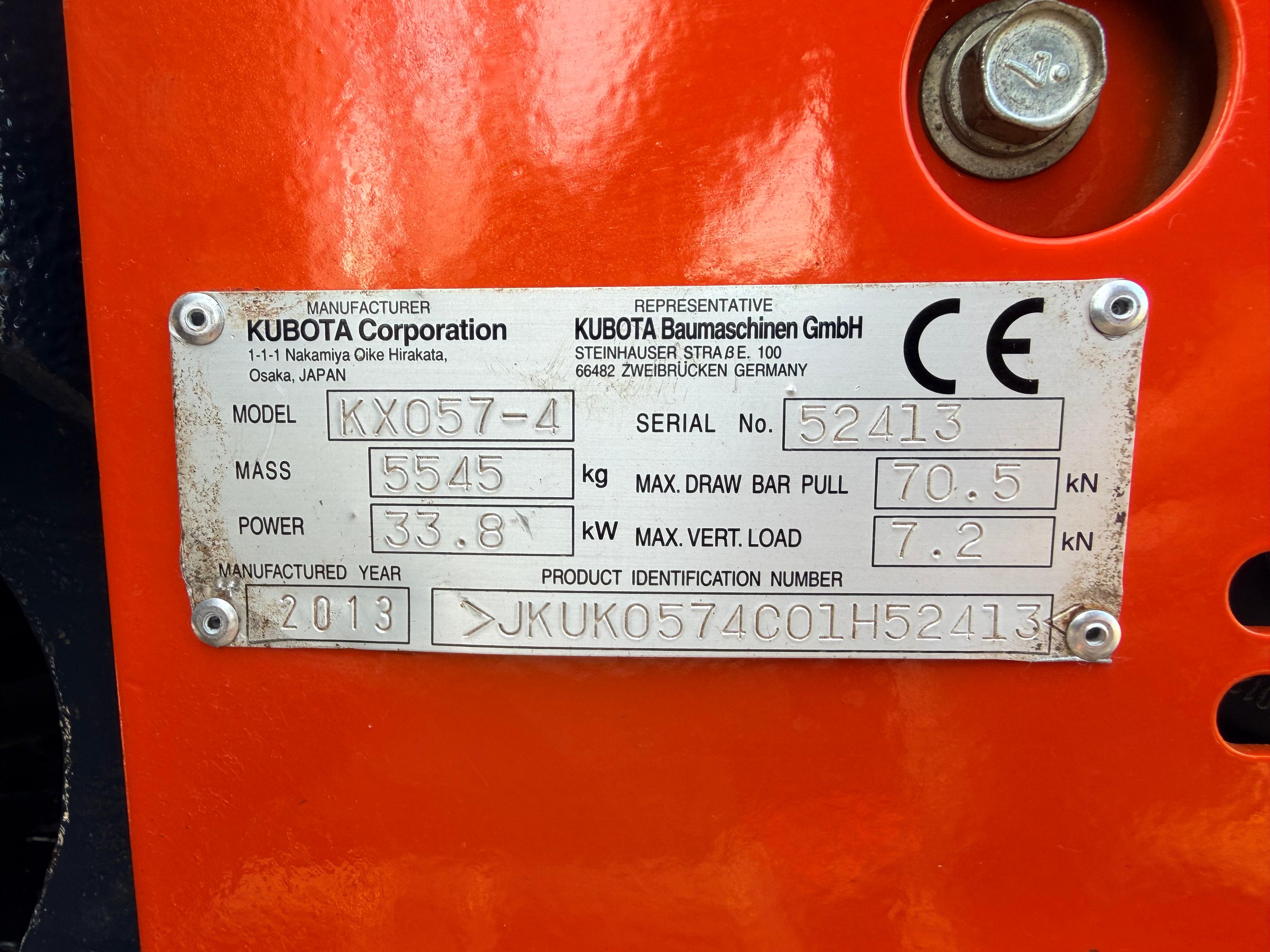 Gebraucht Kubota KX057-4**neue Ketten**GRL, TL