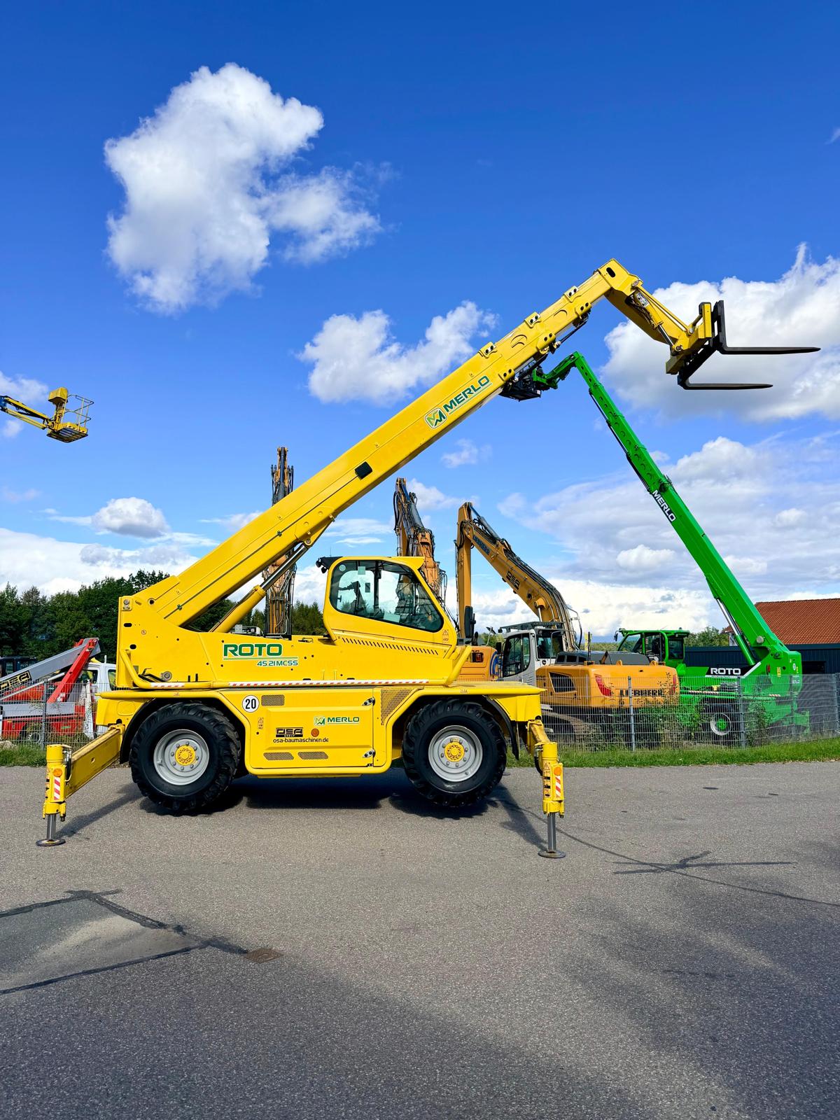 Gebraucht MERLO Roto 45.21MCSS**2.623 h**21 m**Gabel, Lasthaken