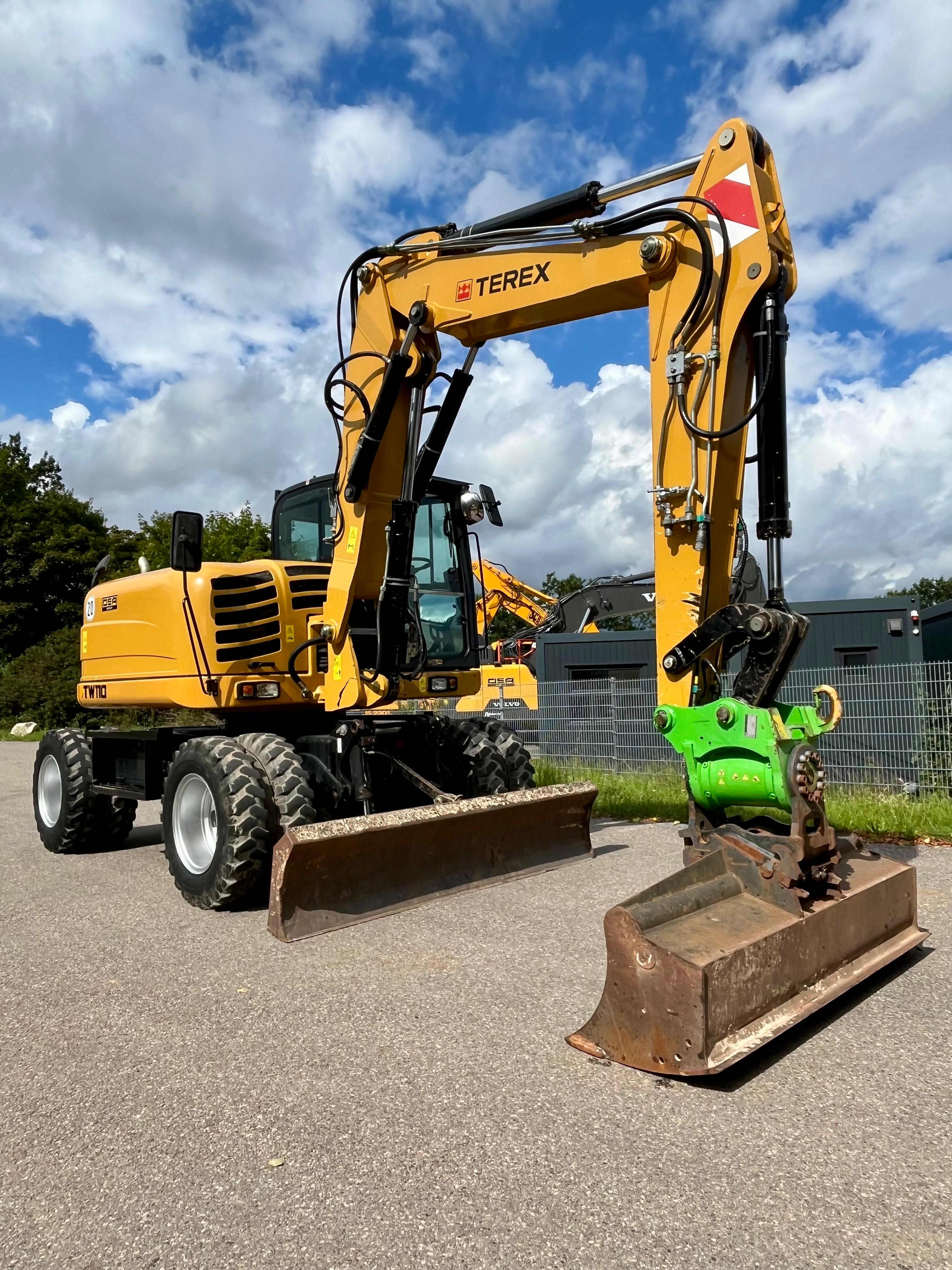 Gebraucht Terex TW 110*4.491 h*Powertilt