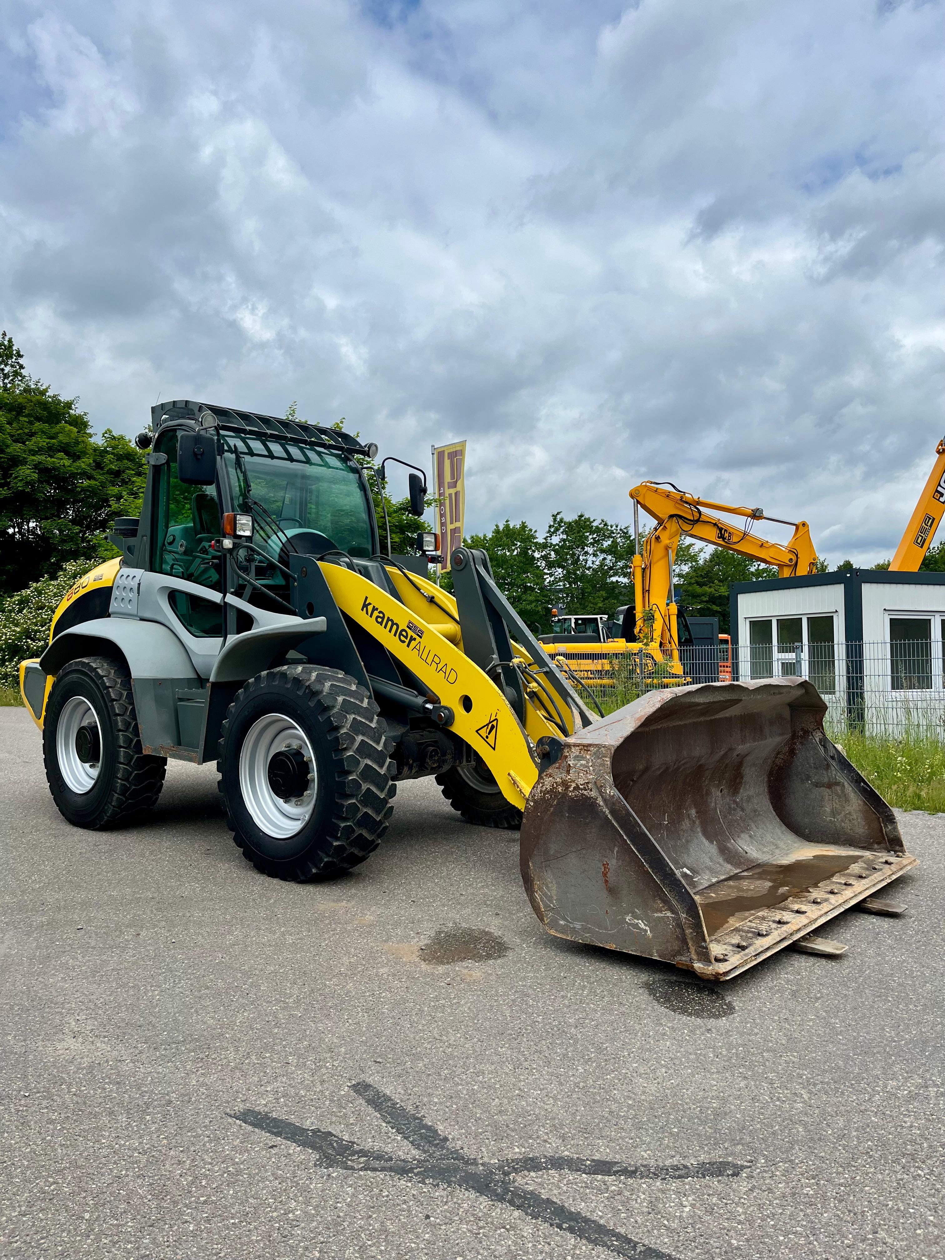 Gebraucht Kramer 880**Schaufel und Palettengabel