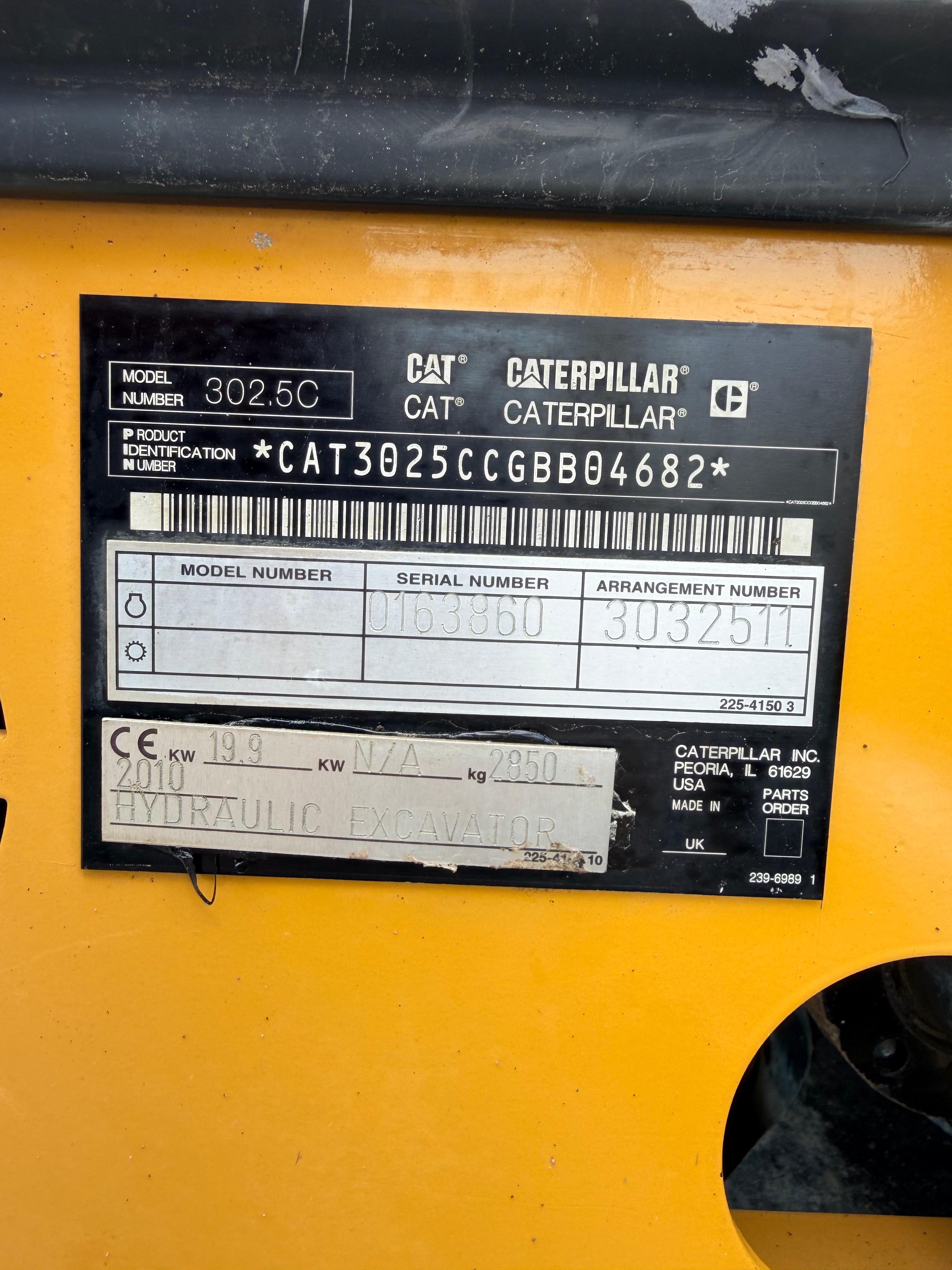 Gebraucht 2010 CAT 302.5