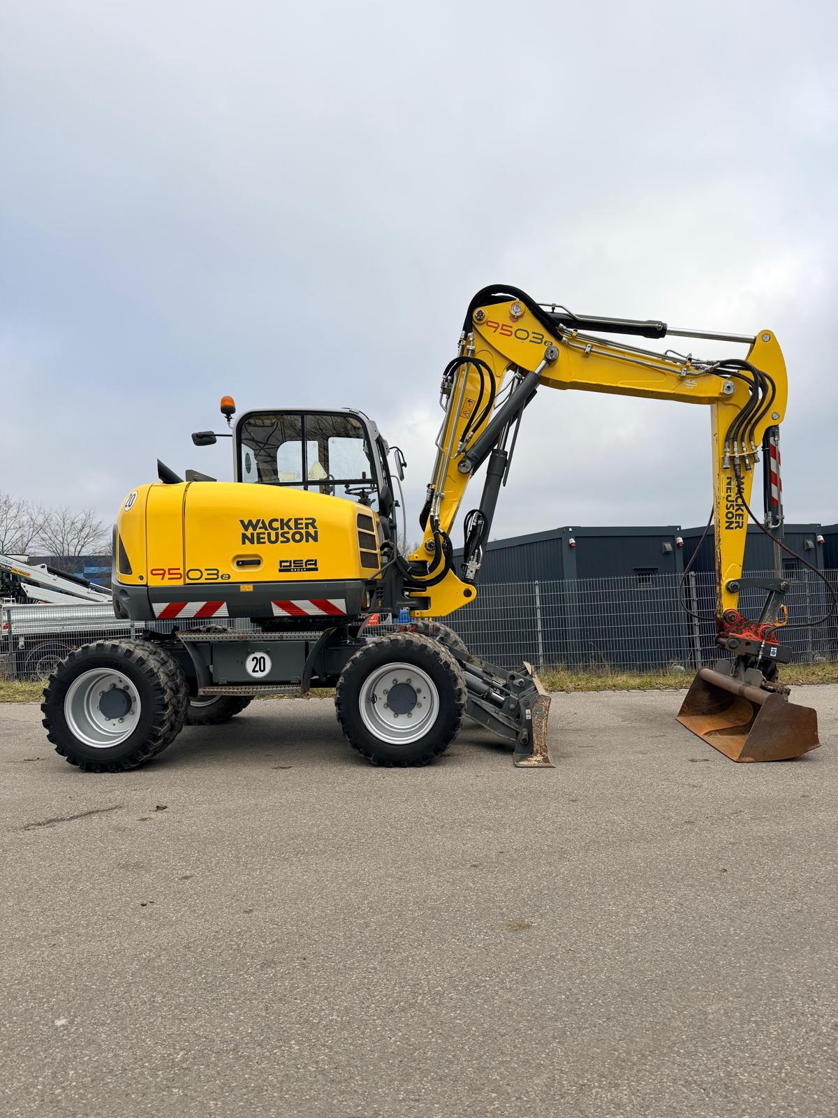 Gebraucht Wacker Neuson 9503* TOP Zustand*4.356 h* MS 08 GRL