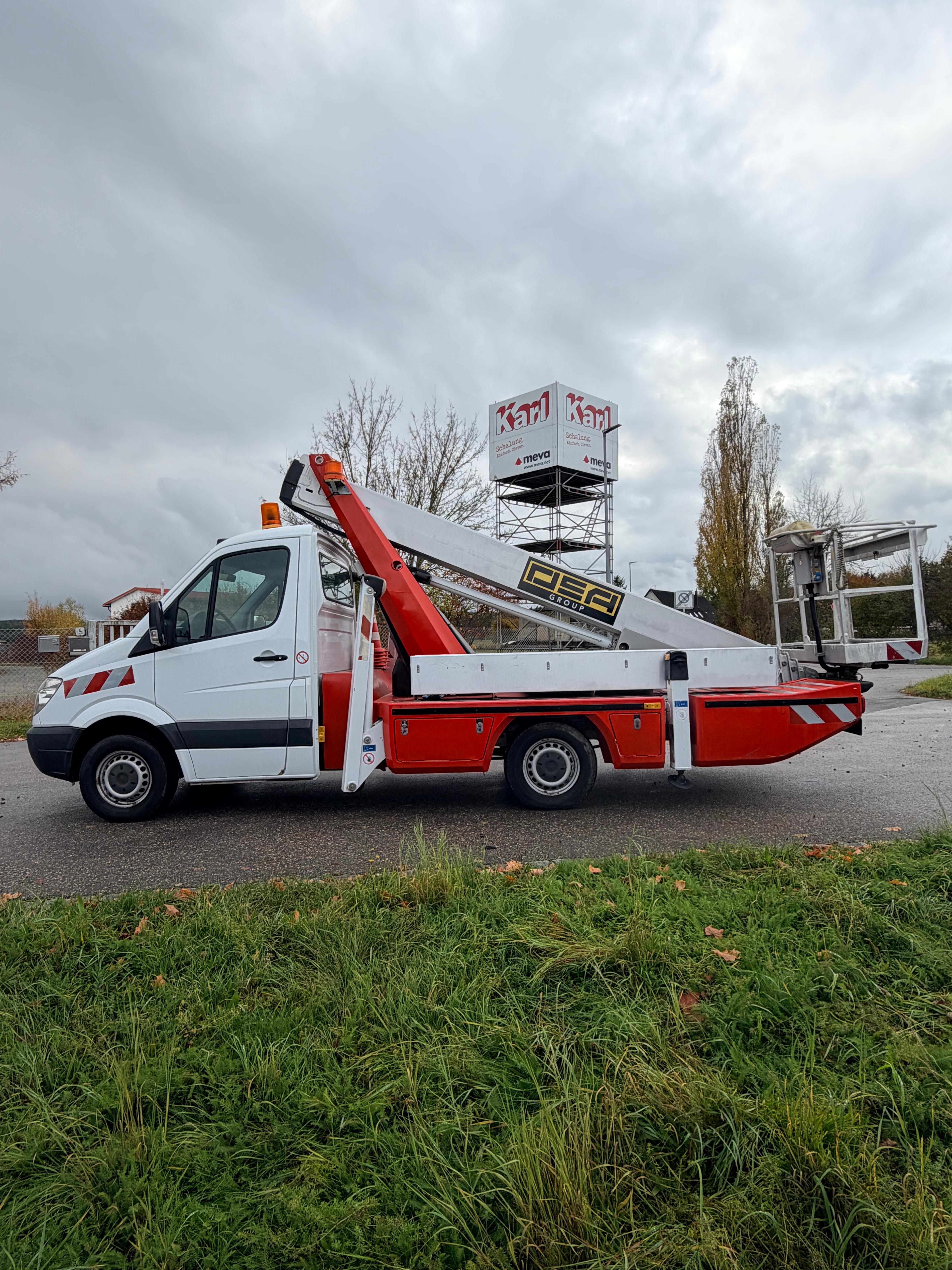 Gebraucht Hubarbeitsbühne Mercedes-Benz Palfinger TA 21 B - 21 m