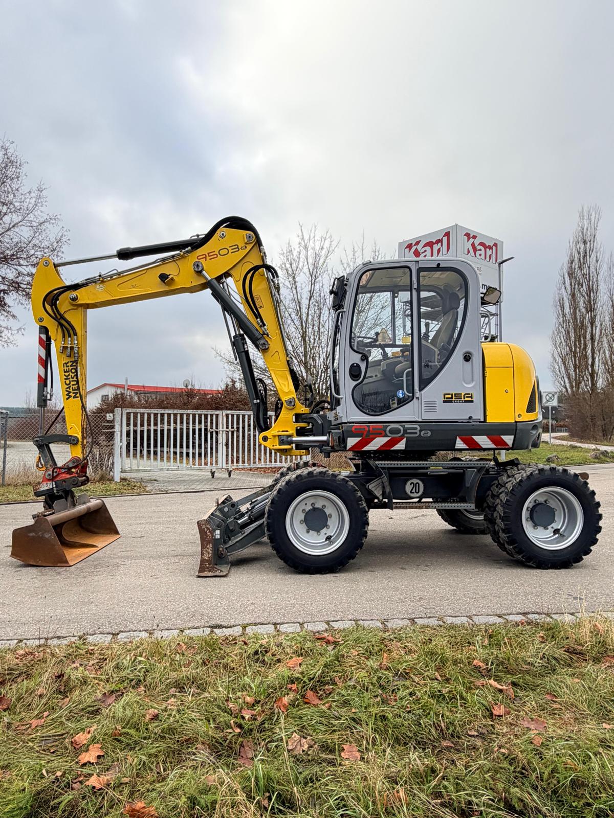 Gebraucht Wacker Neuson 9503* TOP Zustand*4.356 h* MS 08 GRL