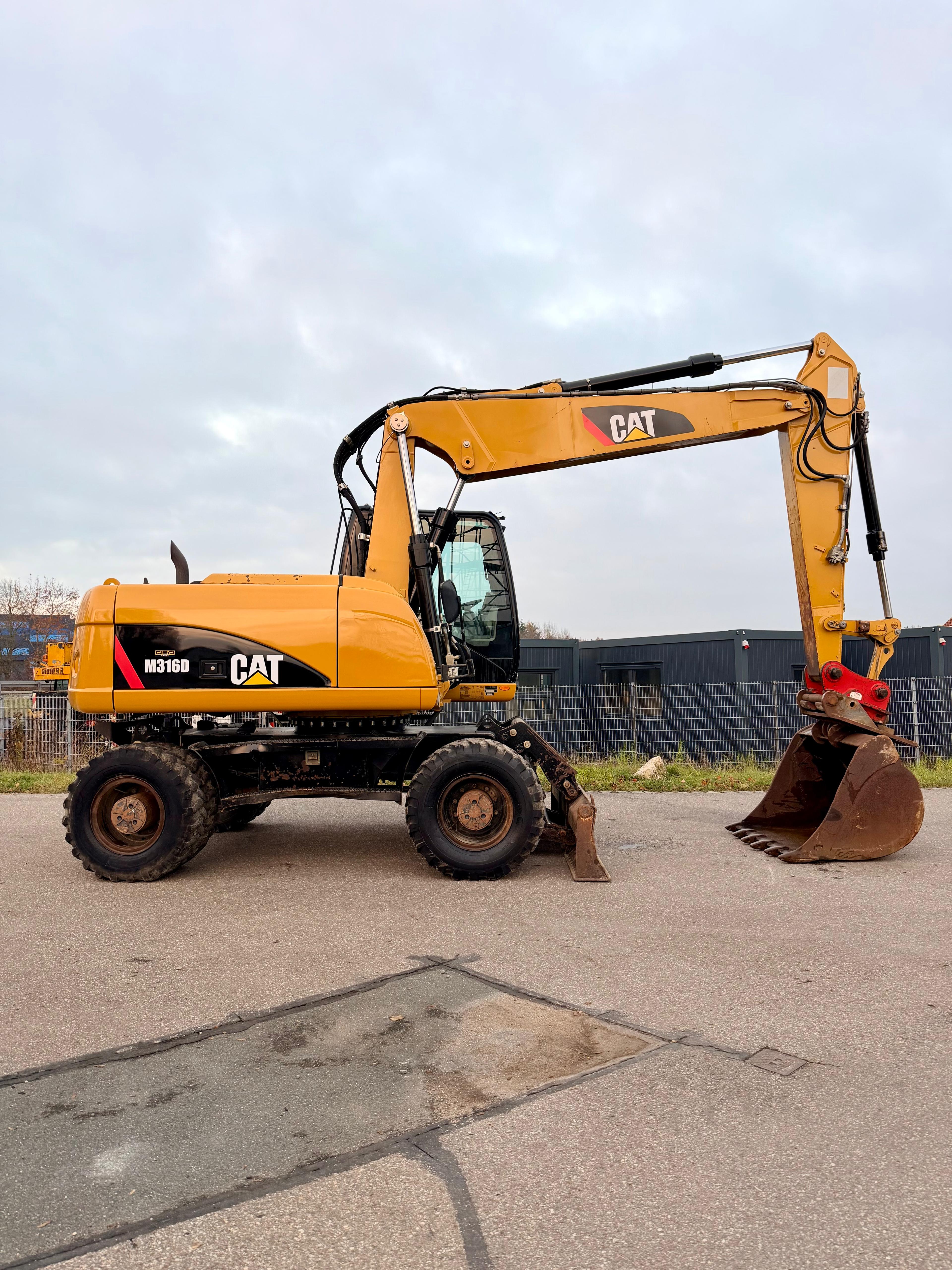 Gebraucht CAT M316D inkl. SW, Tieflöffel