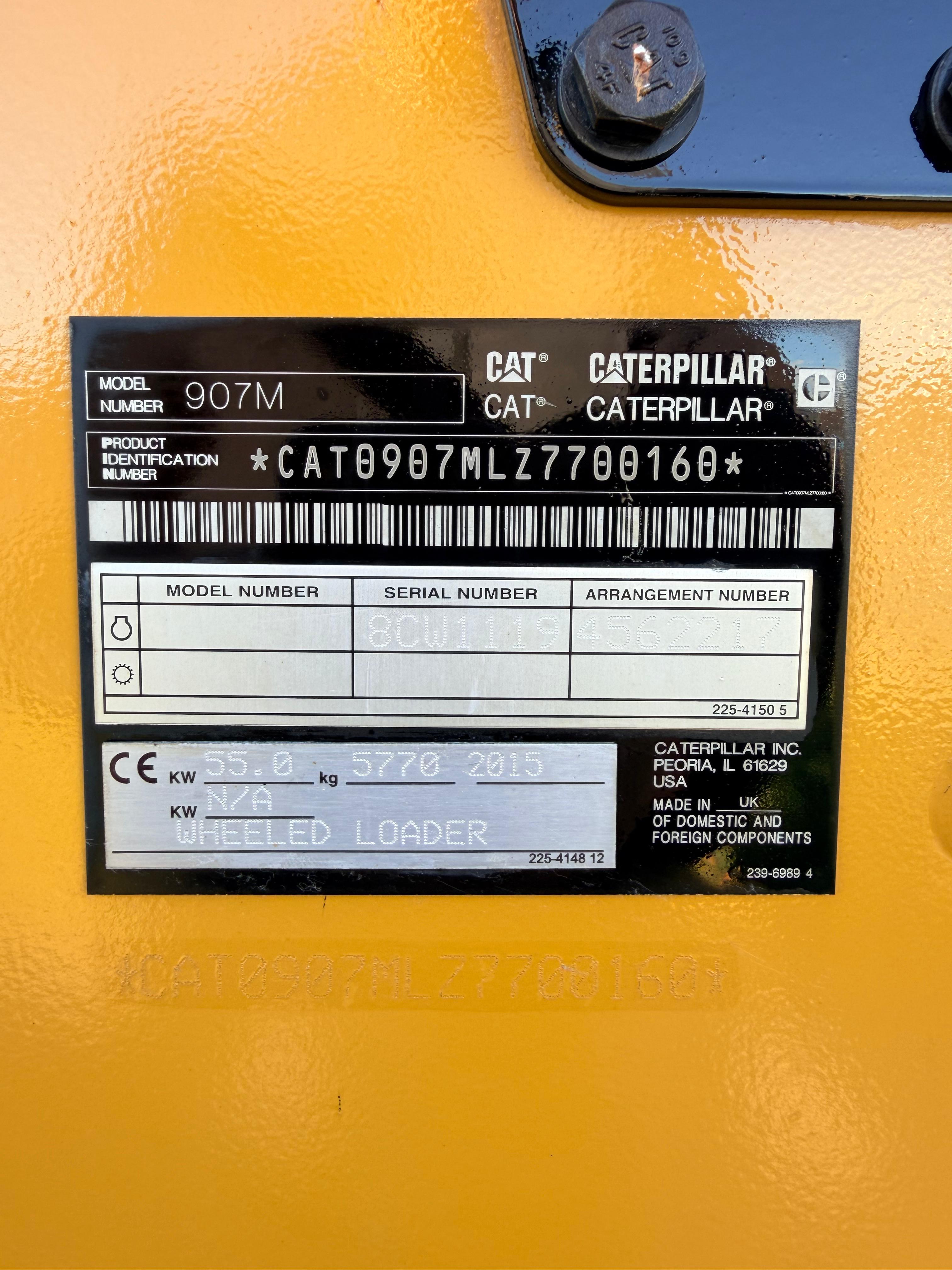 Gebraucht CAT 907M**2.146 h**