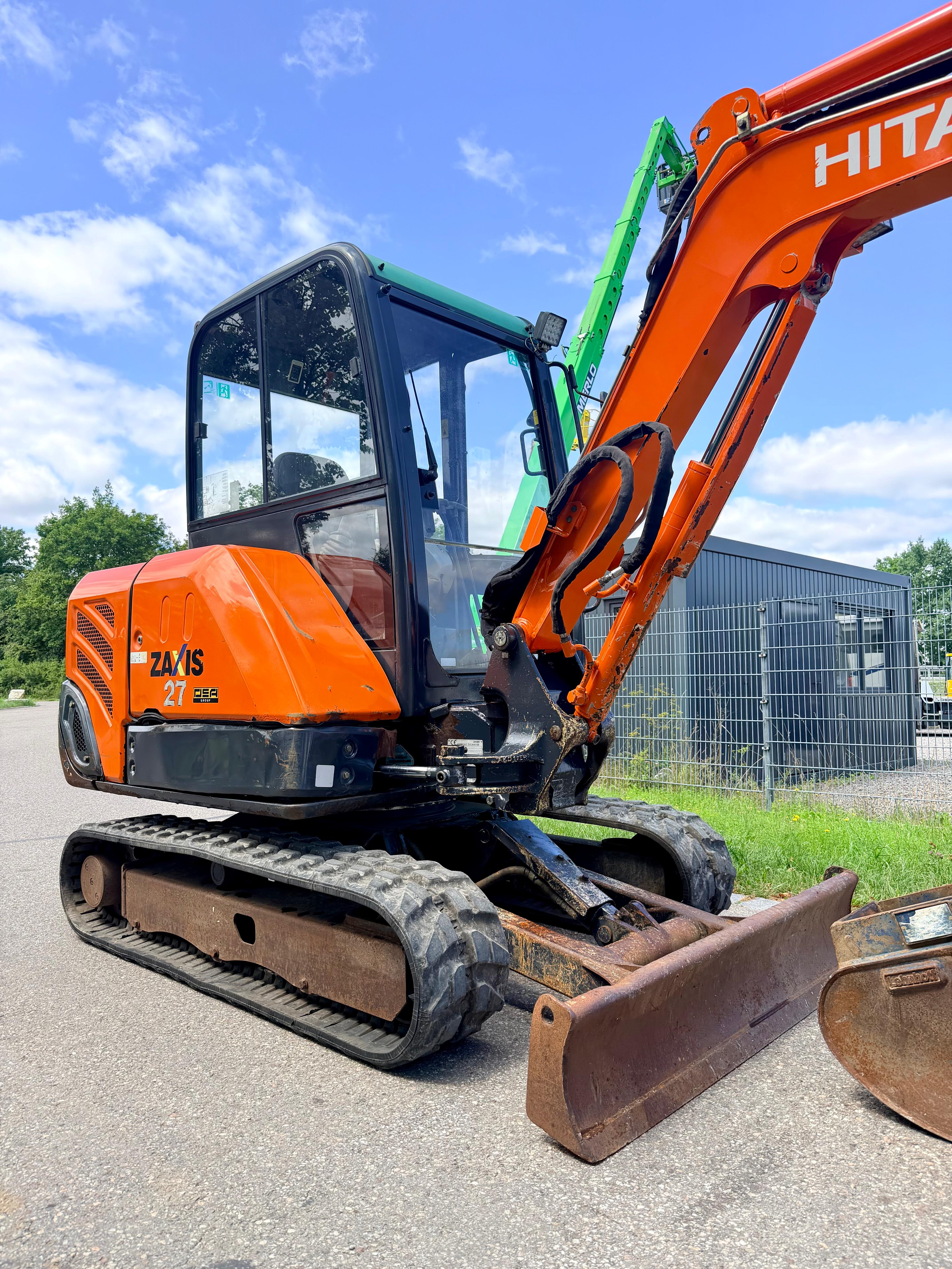 Gebraucht Hitachi ZX27-3 CLR**SW, Humusschaufel, Tieflöffel**