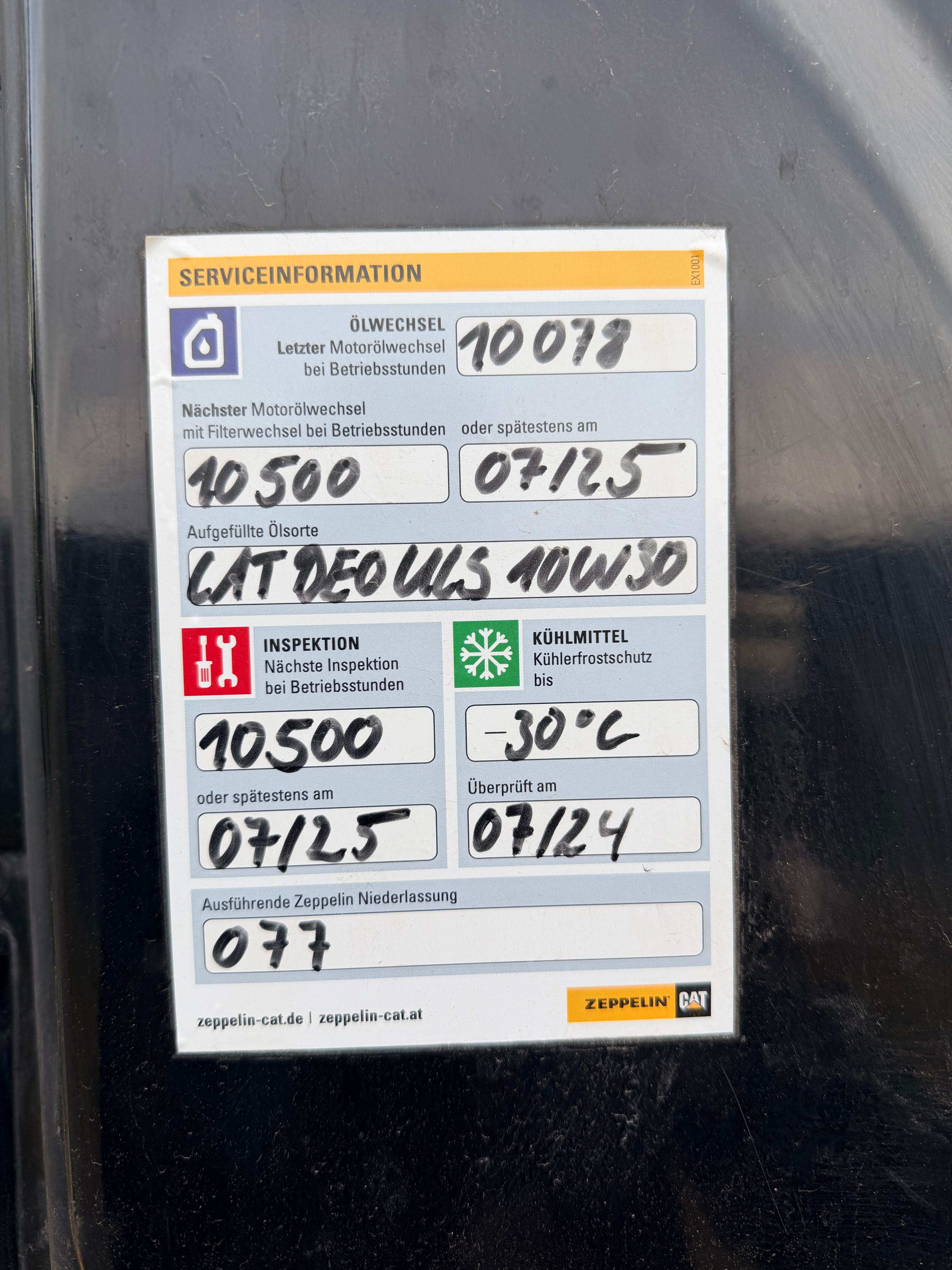 Gebraucht CAT M316D inkl. Schild und Pratzen**Tieflöffel**