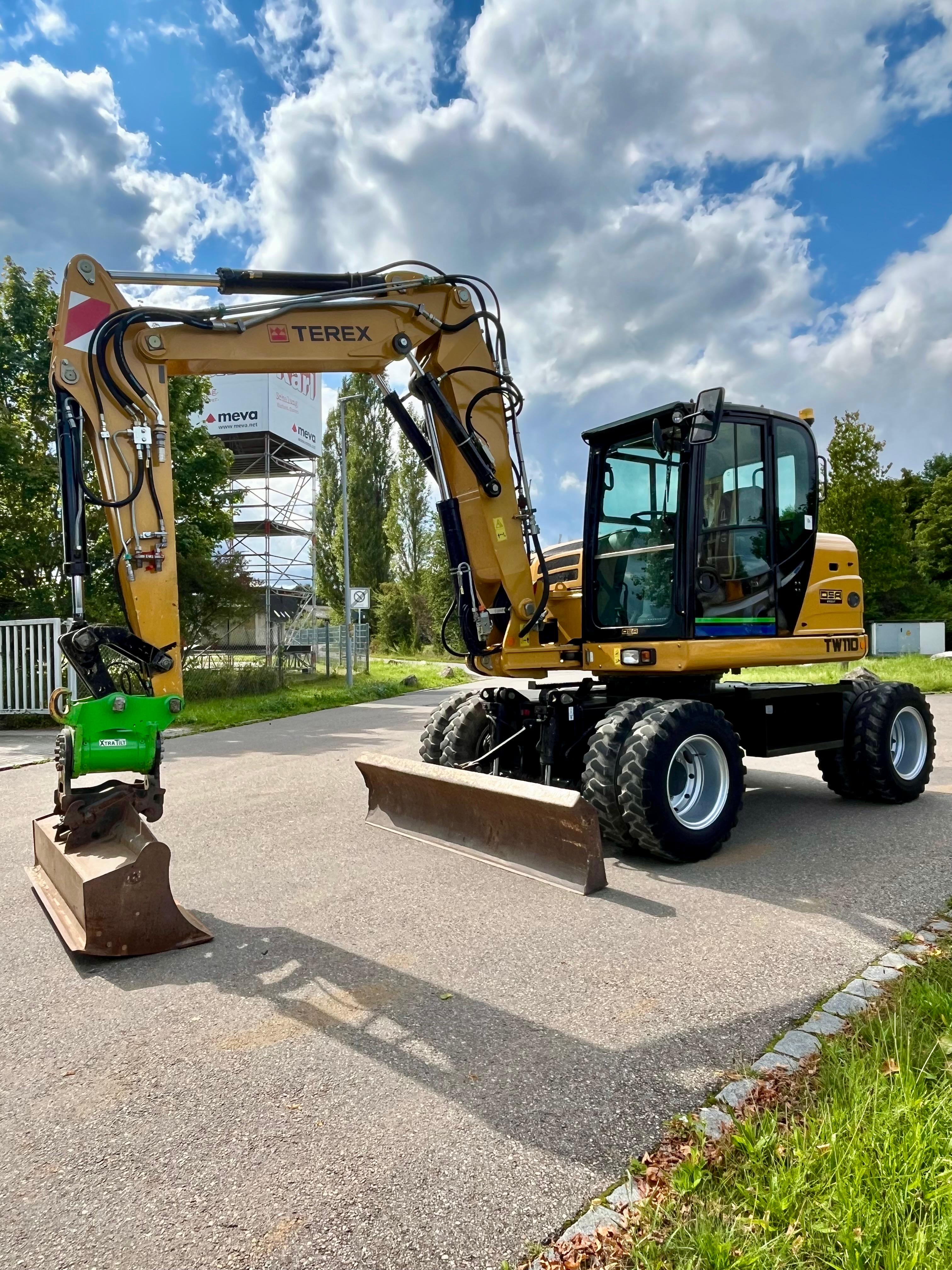 Gebraucht Terex TW 110*4.491 h*Powertilt