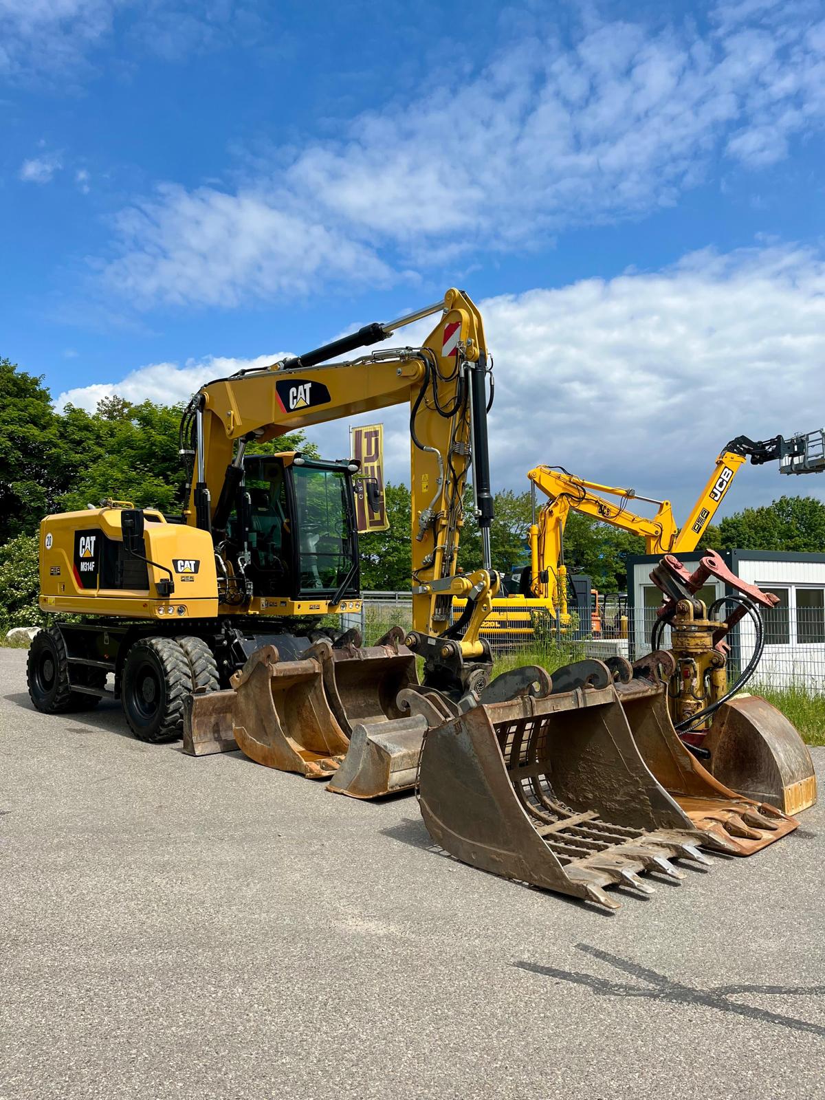 Gebraucht CAT M314F**Bj. 2019**Powertilt, 6x Anbaugeräte