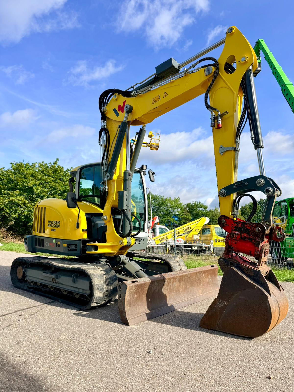 Gebraucht Wacker Neuson ET 90*Powertilt*Vollverrohrung*2.411 h*