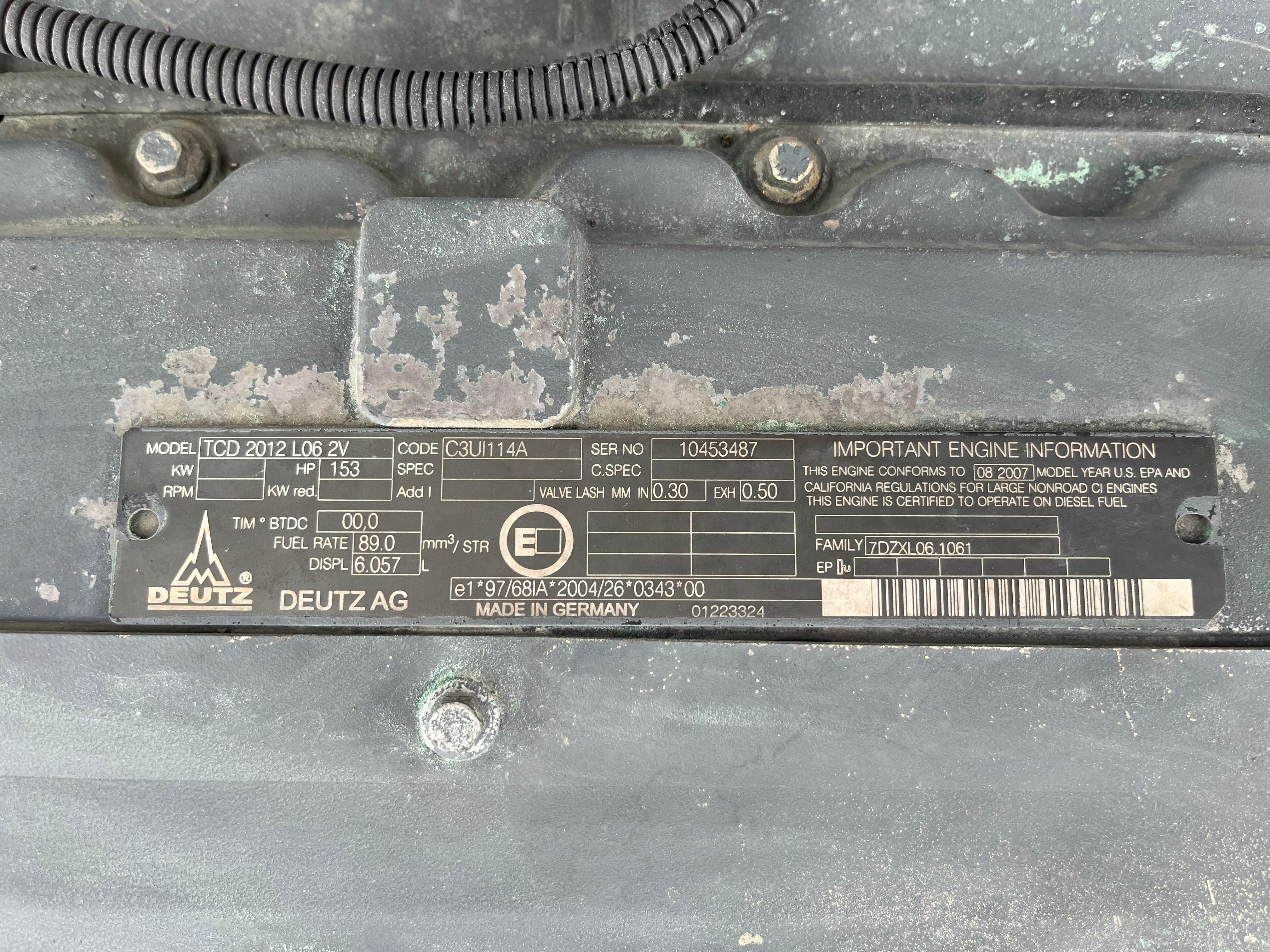 Gebraucht Terex TW 160 mit Oilquick OQ70, Tieflöffel