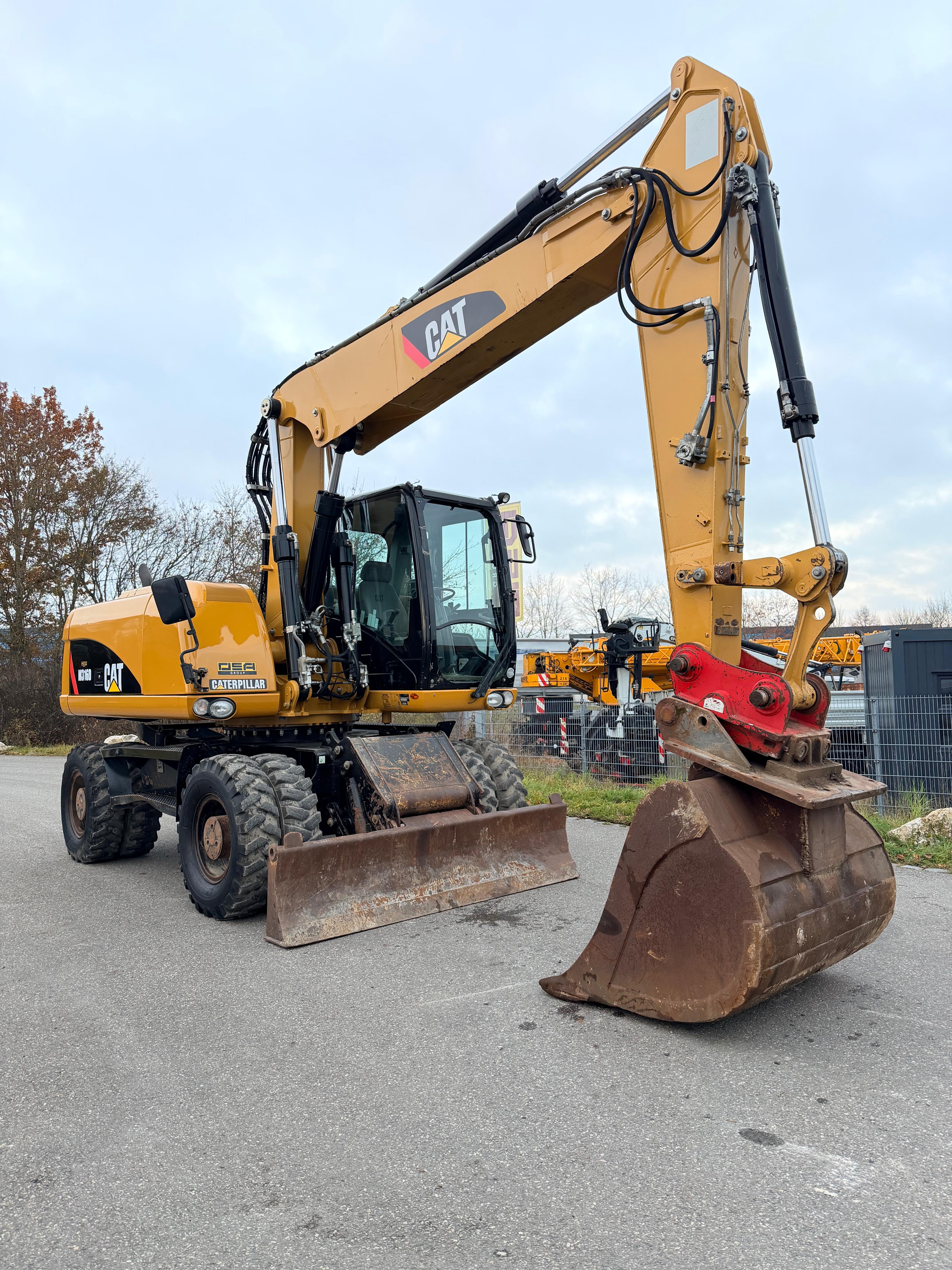 Gebraucht CAT M316D inkl. SW, Tieflöffel