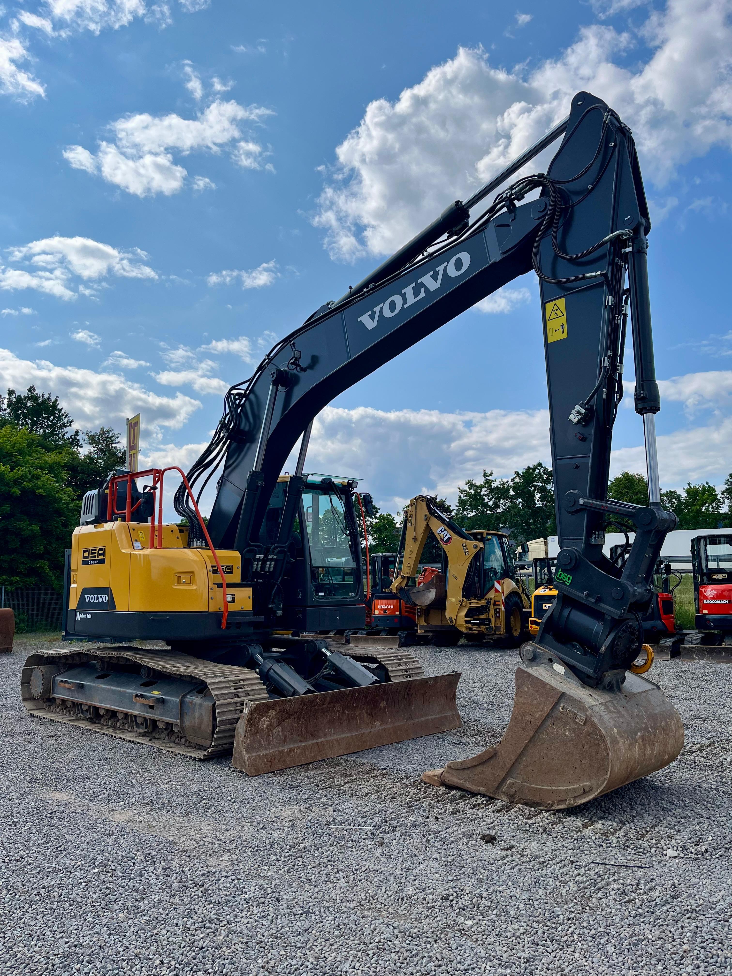 Gebraucht Volvo ECR235EL mit Powertilt, HS, 2x TL**711 Std.**