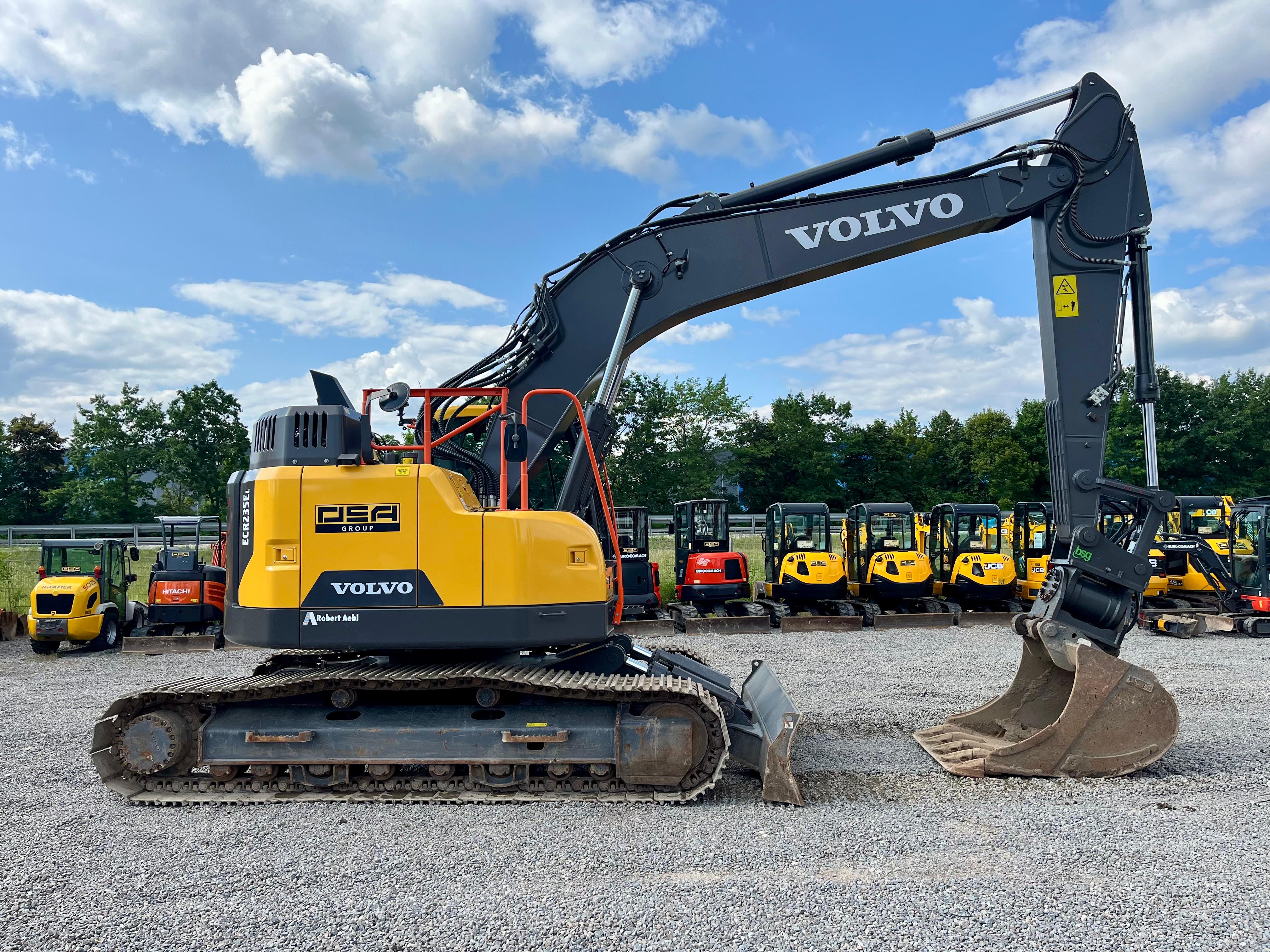 Gebraucht Volvo ECR235EL mit Powertilt, HS, 2x TL**711 Std.**