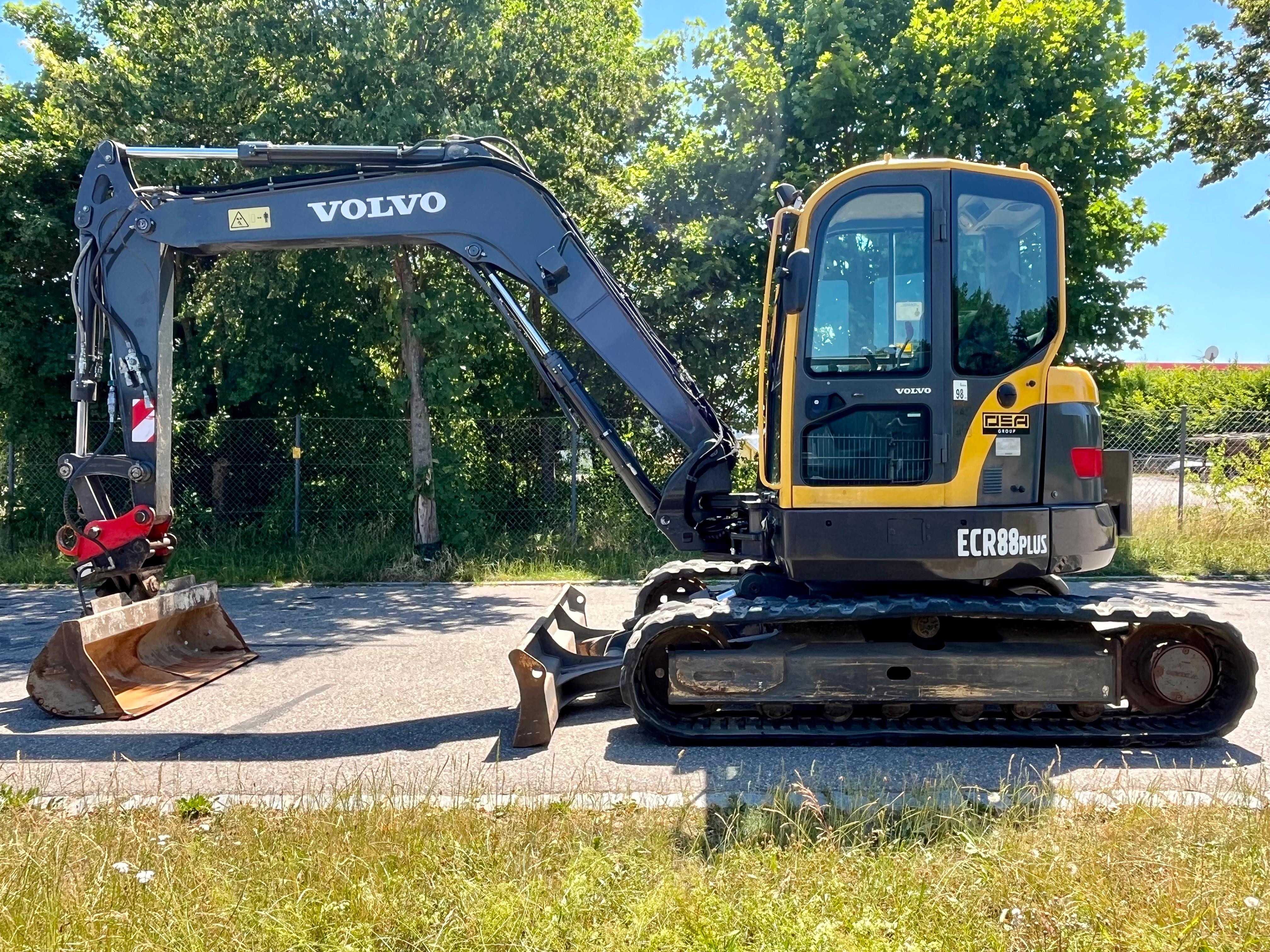 Gebraucht Volvo ECR88 Plus**Bj. 2010**inkl. HS