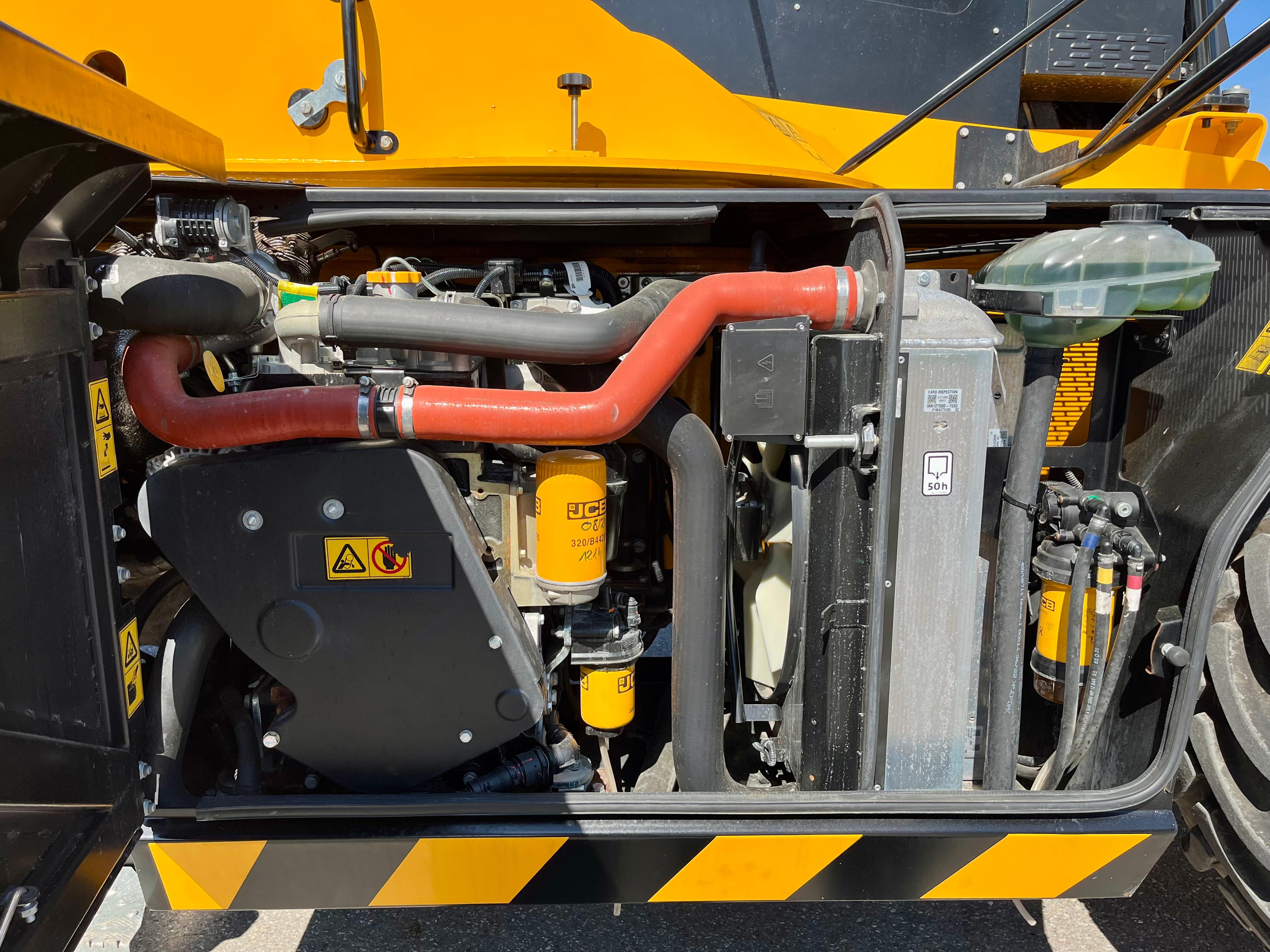 Gebraucht Teleskoplader JCB RTH555P 210 R Roto *Vorführer* mit Korb, Gabel