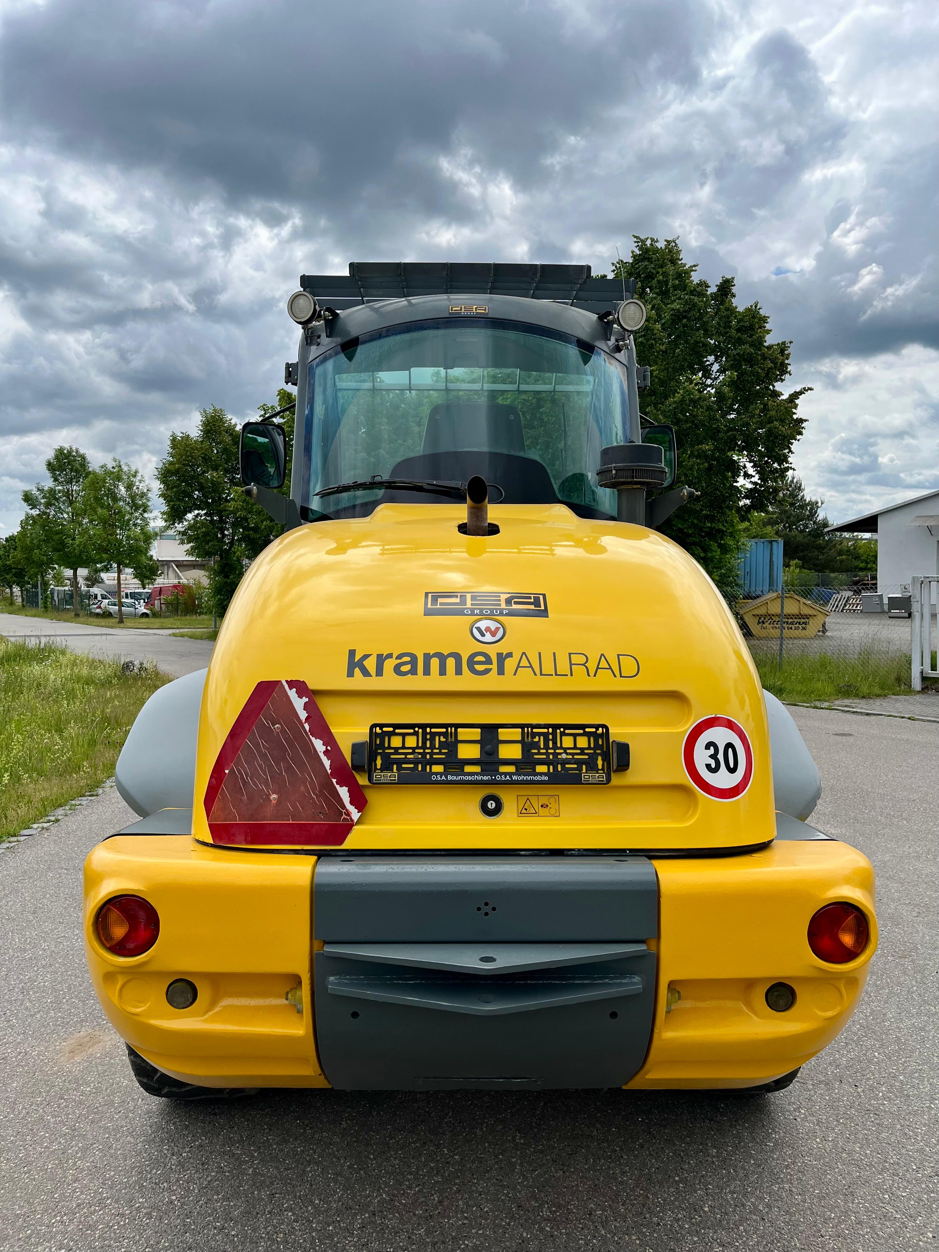 Gebraucht Kramer 880**Schaufel und Palettengabel