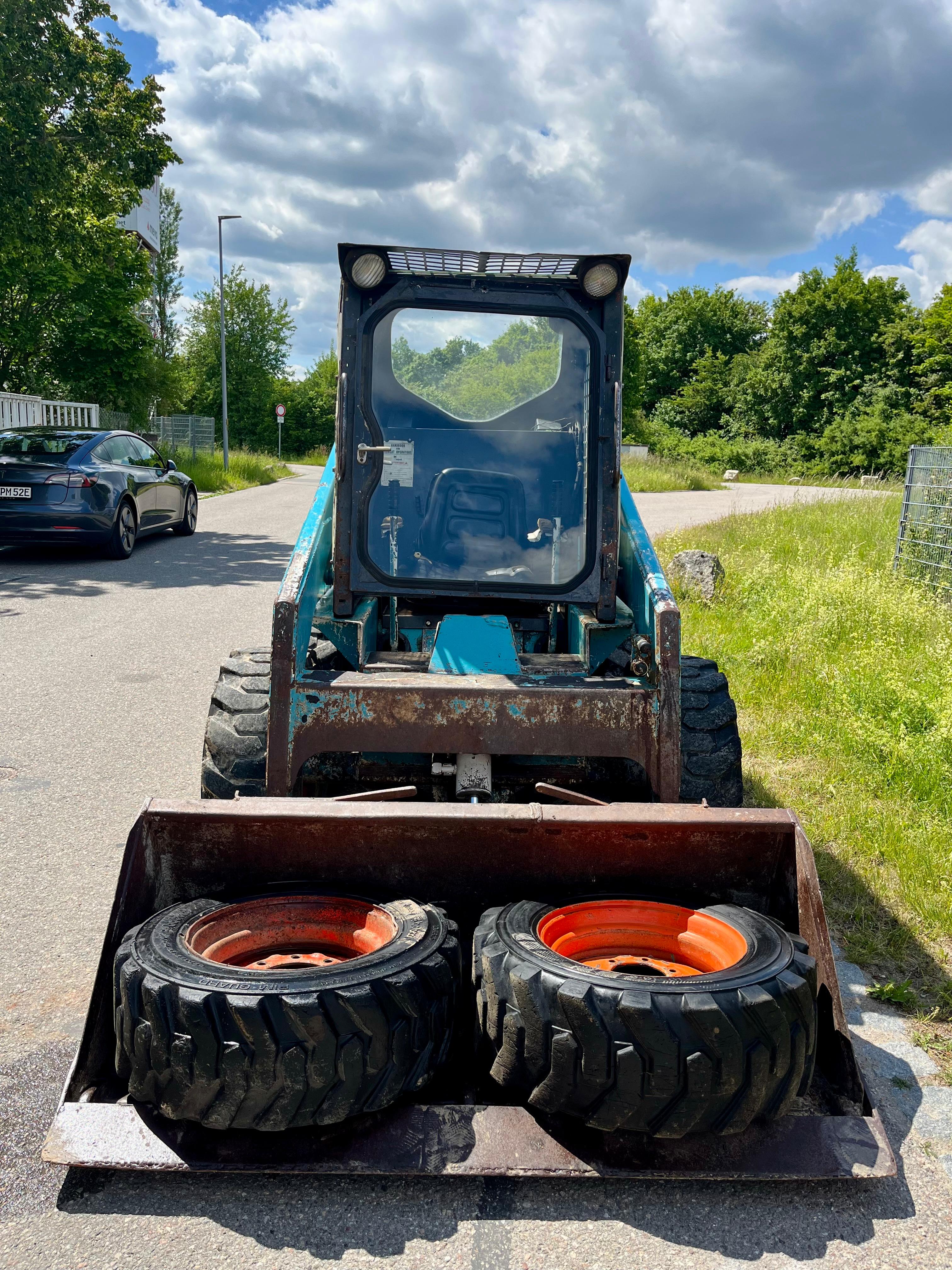 Gebraucht Bobcat Clark 731 inkl. Schnellwechsler, Schaufel