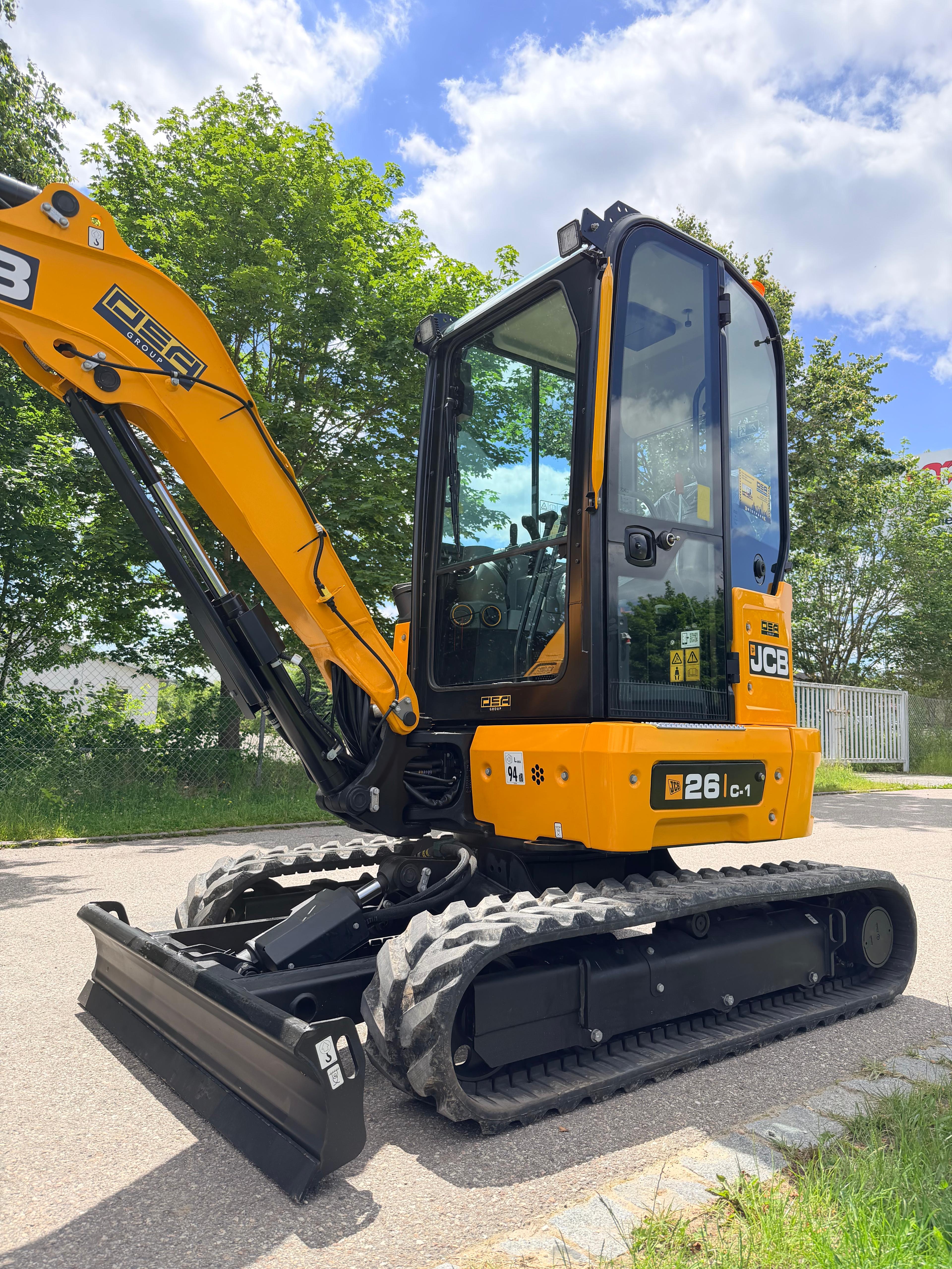 JCB 26C-1 Pro**NEU**Kinshofer Powertilt**