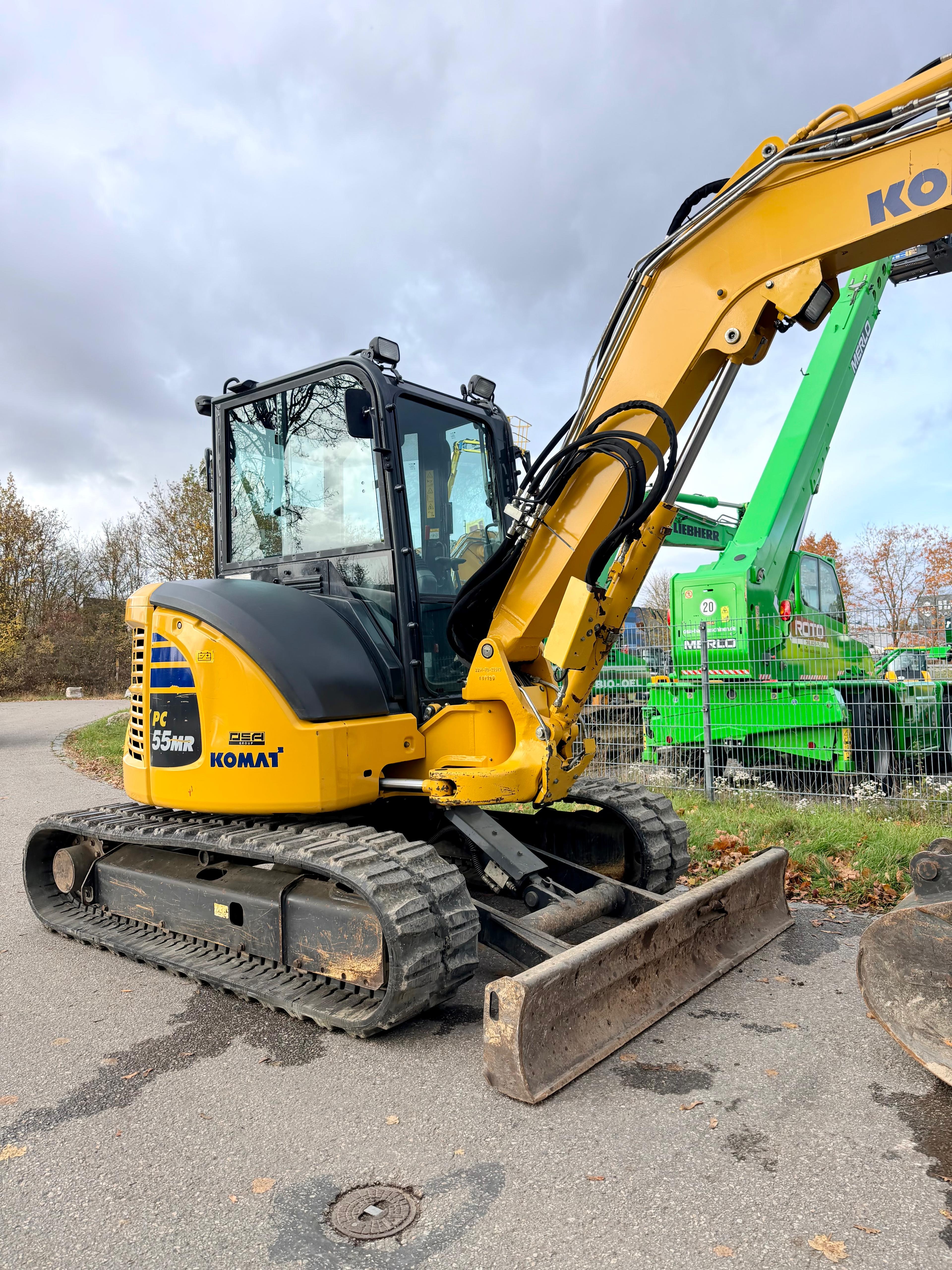 Gebraucht KOMATSU PC55MR**Powertilt, GRL, TL**neue Ketten**