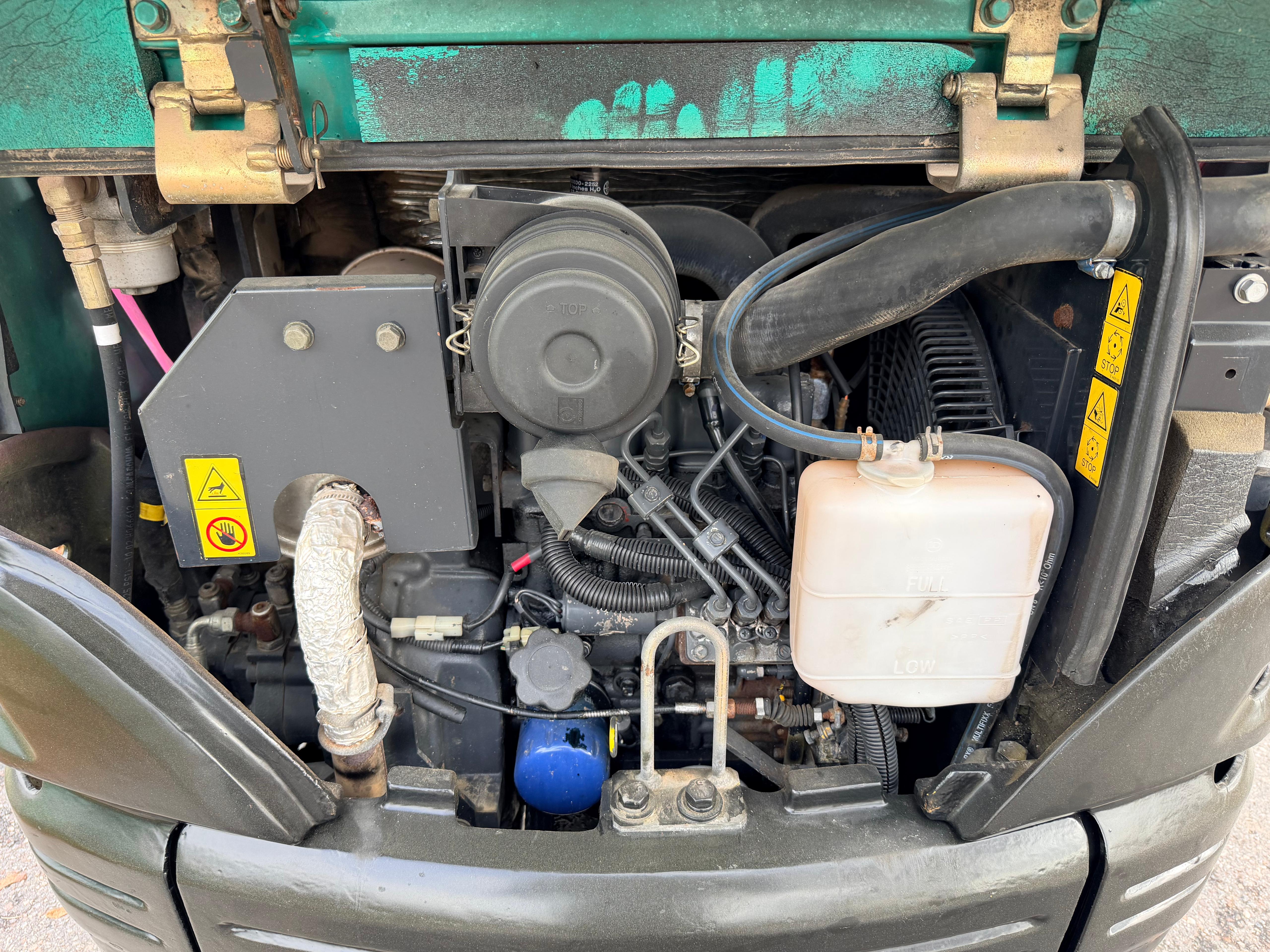 Gebraucht HITACHI Zaxis 18 inkl. Humusschaufel