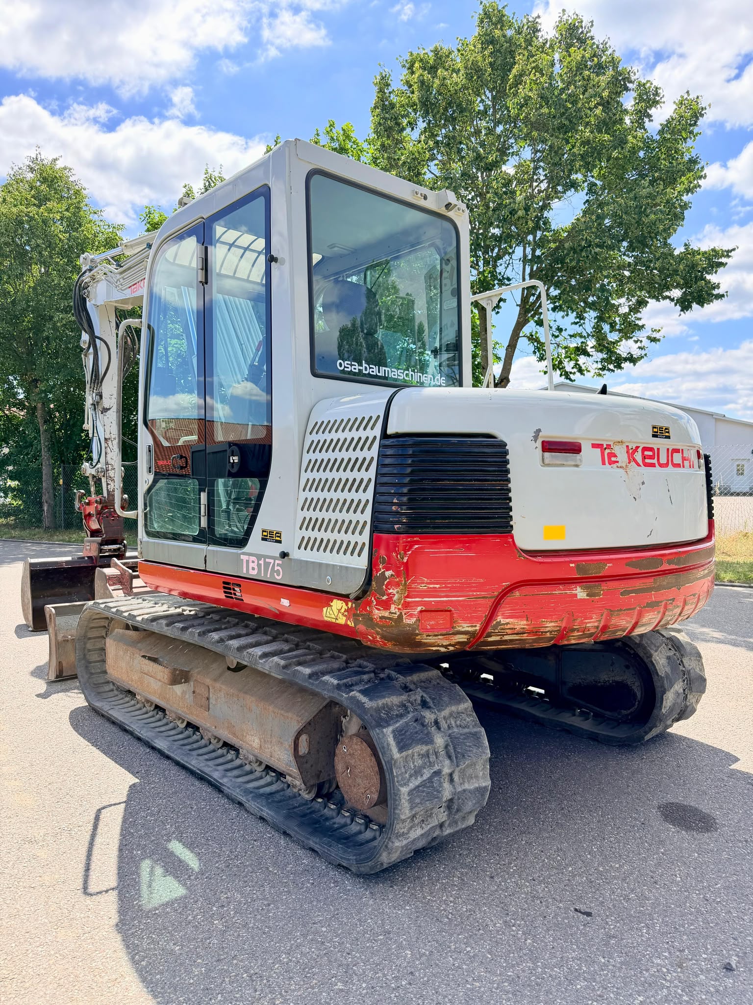 Gebraucht Takeuchi TB 175 inkl. Humusschaufel und 2x Tieflöffel