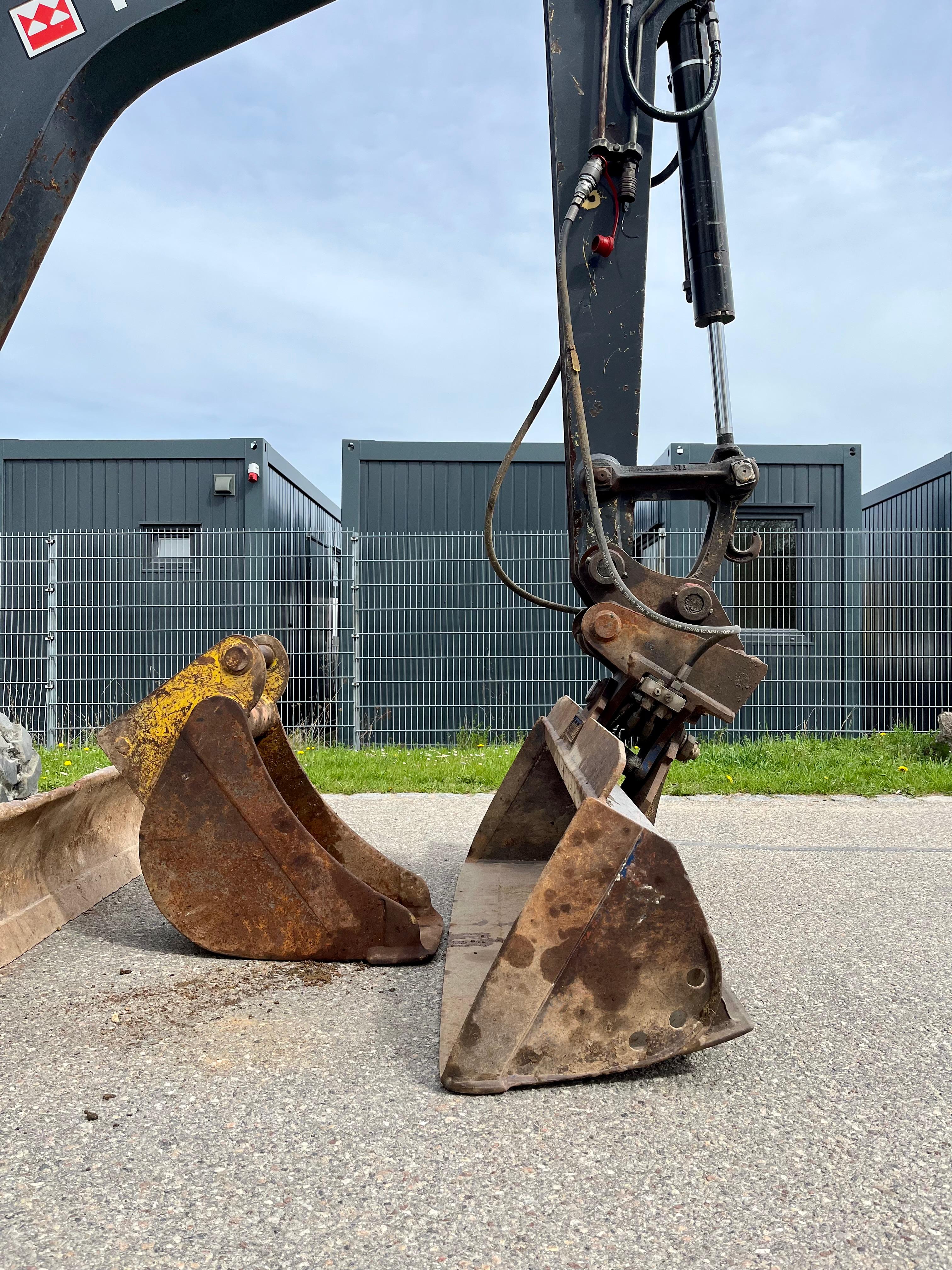 Gebraucht Terex TC 37 inkl. Humusschaufel, Tieflöffel