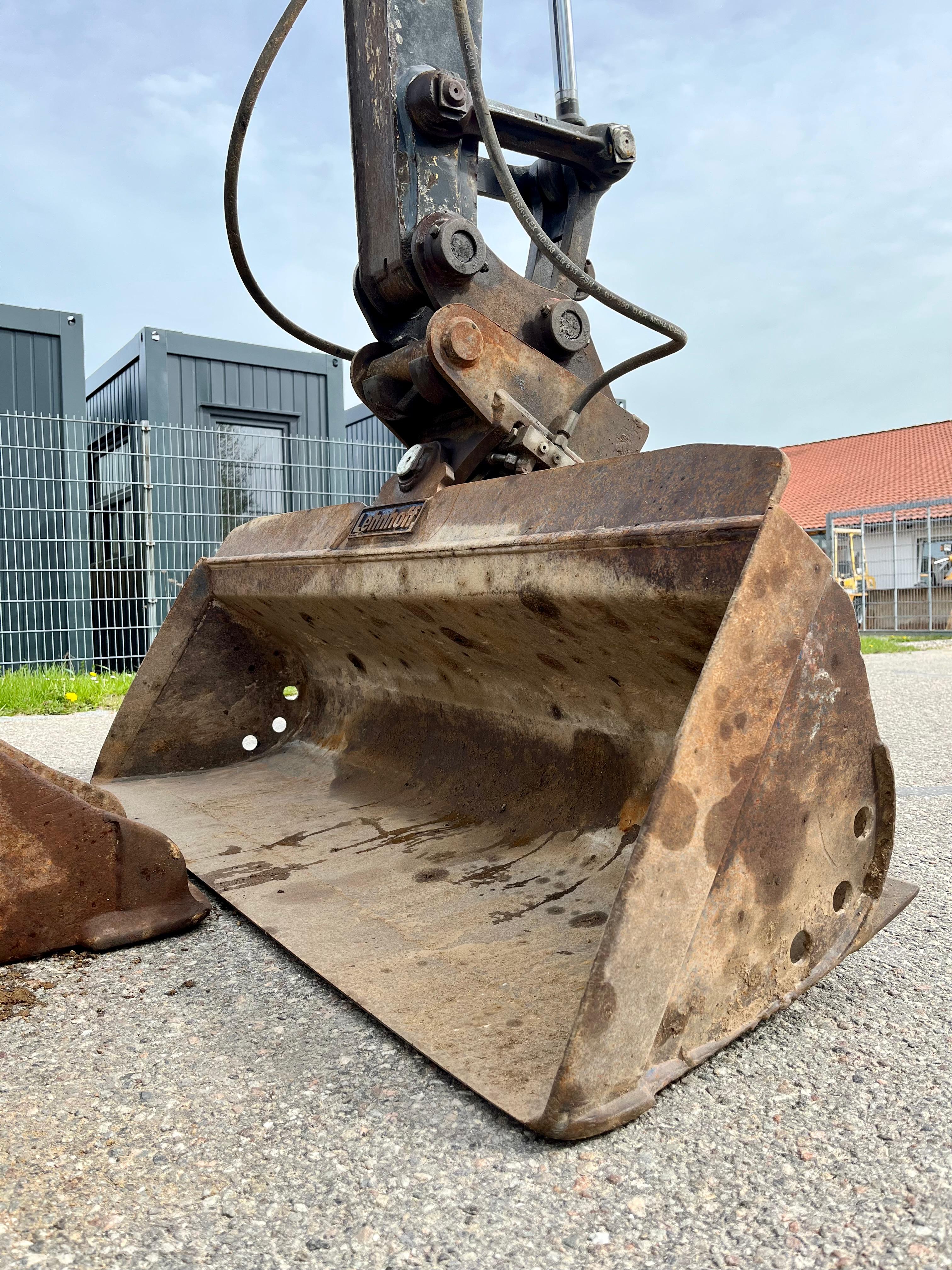 Gebraucht Terex TC 37 inkl. Humusschaufel, Tieflöffel