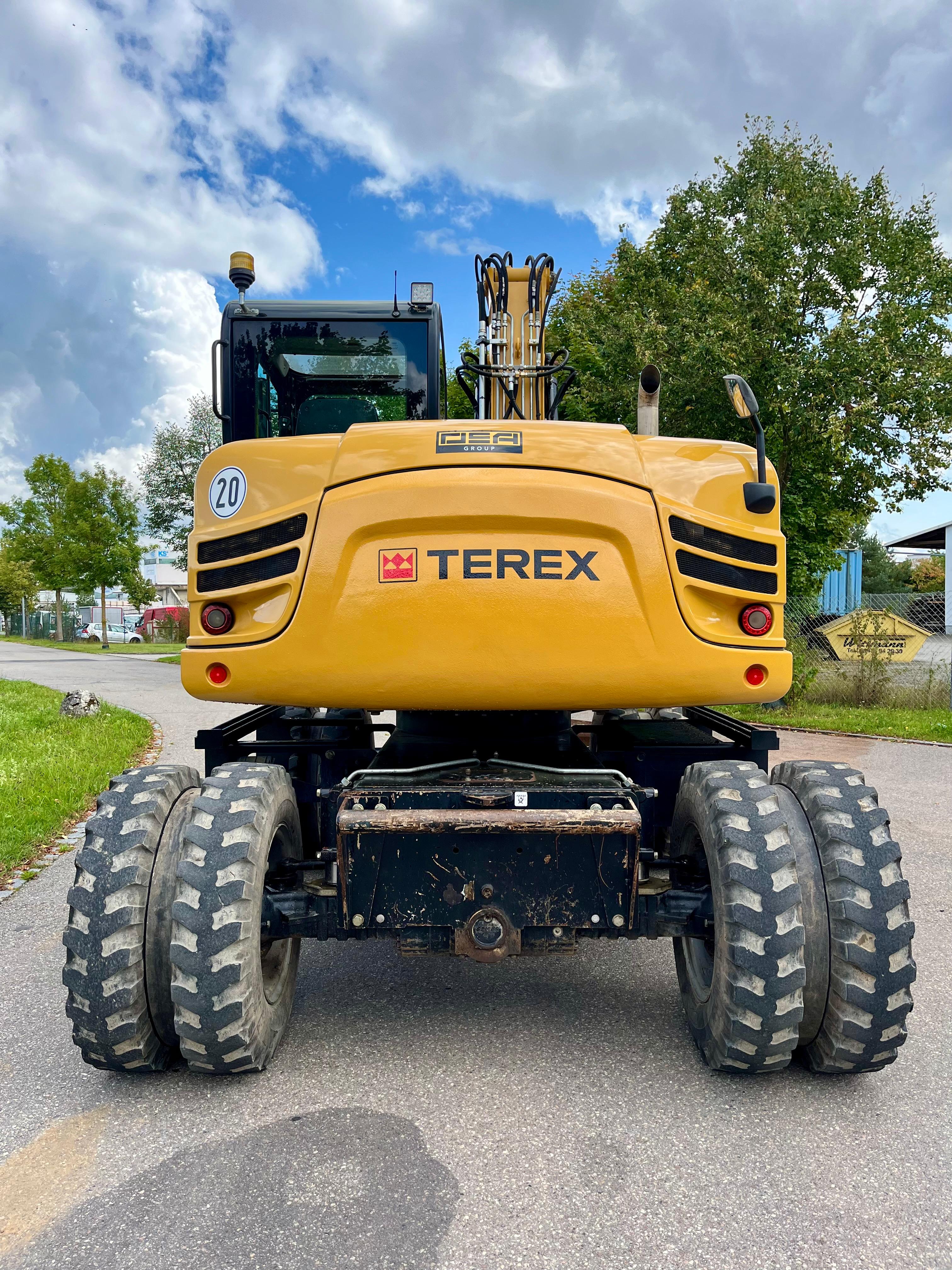 Gebraucht Terex TW 110*4.491 h*Powertilt
