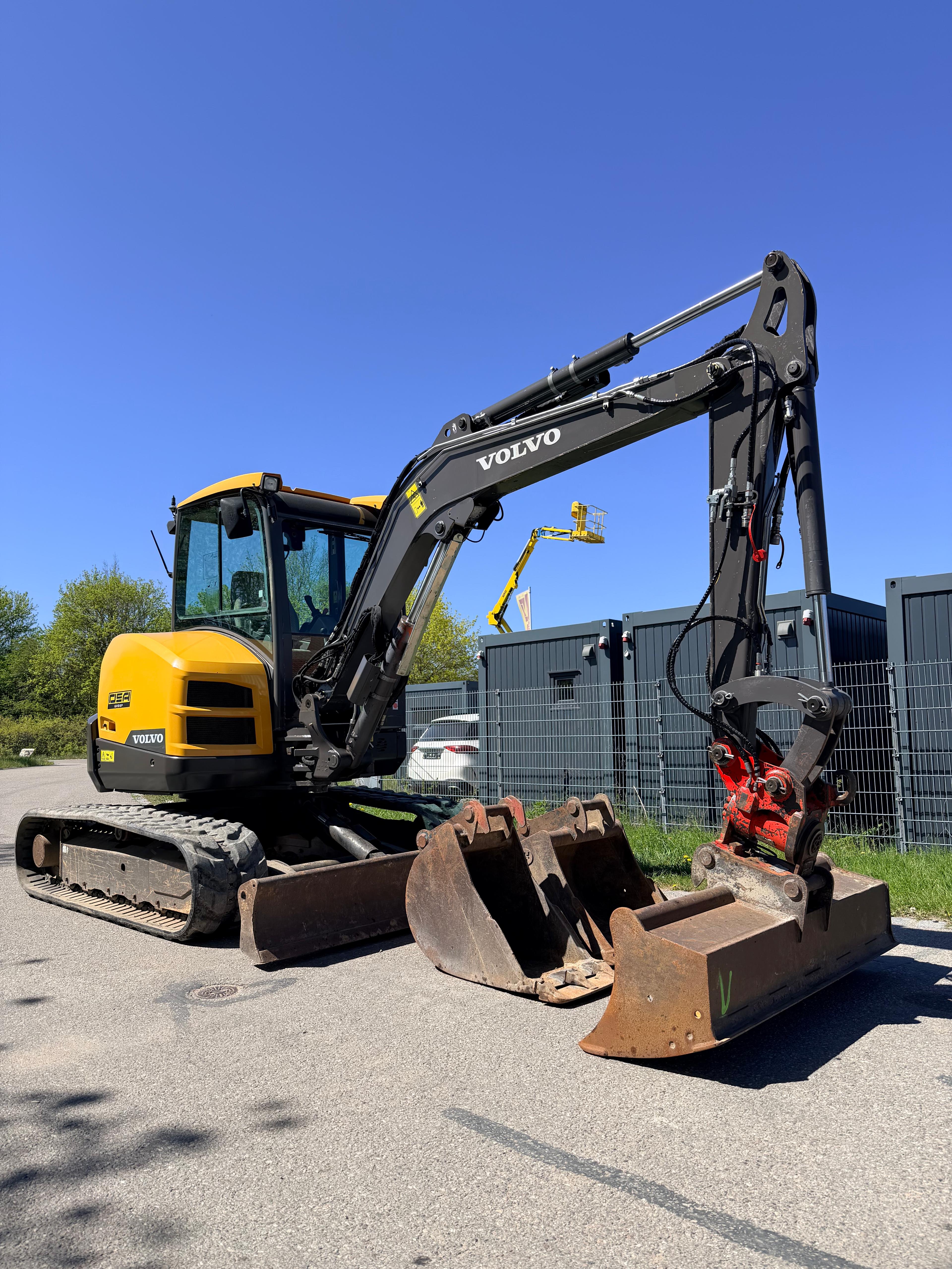 Gebraucht Volvo ECR50D*Powertilt, HS, 2x TL*