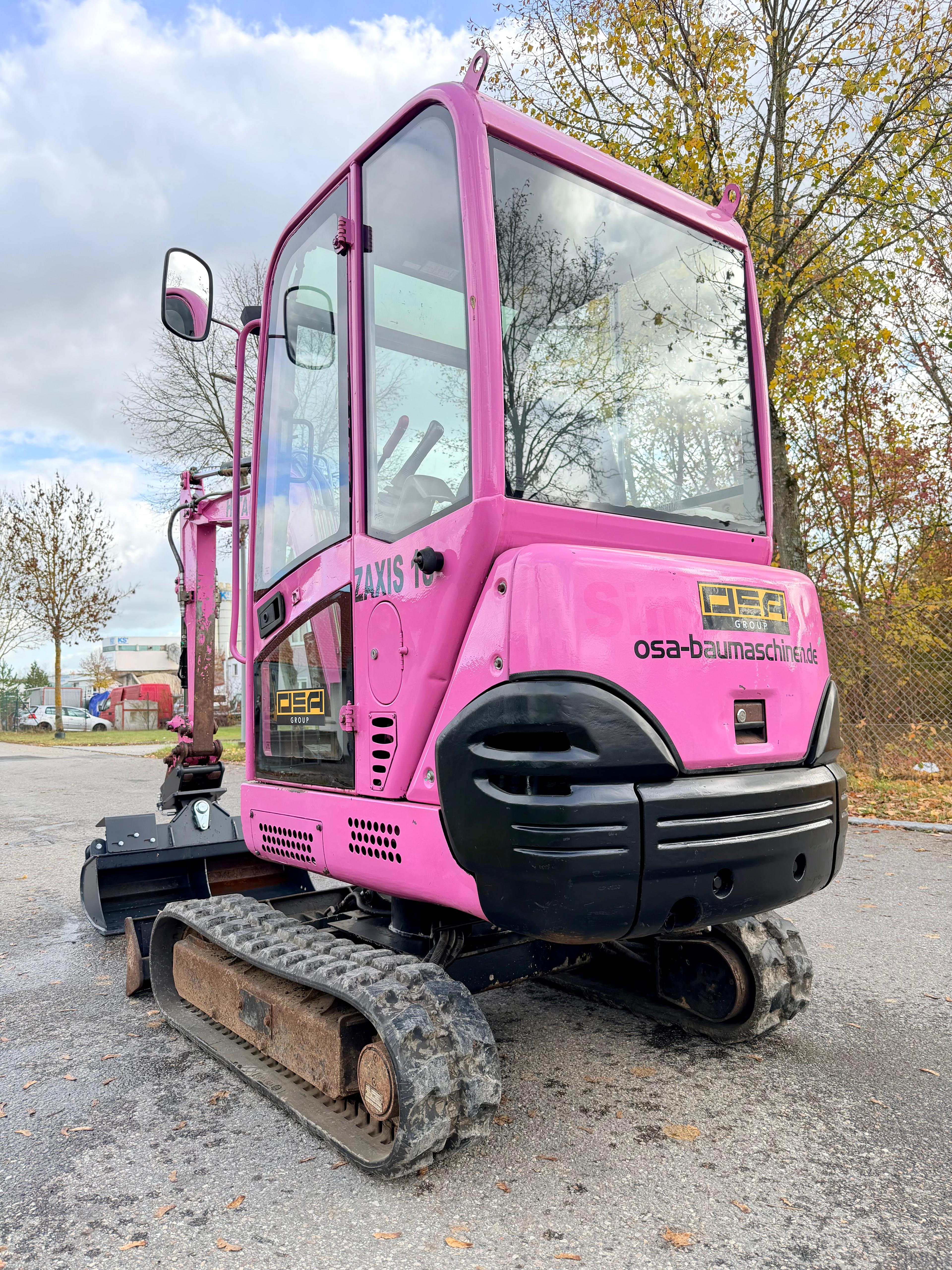 Gebraucht HITACHI Zaxis 18 inkl. Humusschaufel