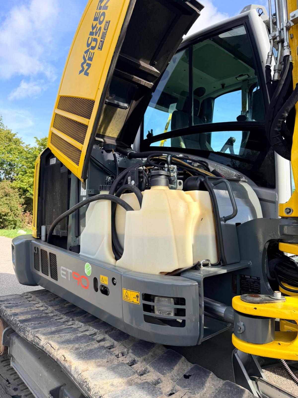 Gebraucht Wacker Neuson ET 90*Powertilt*Vollverrohrung*2.411 h*