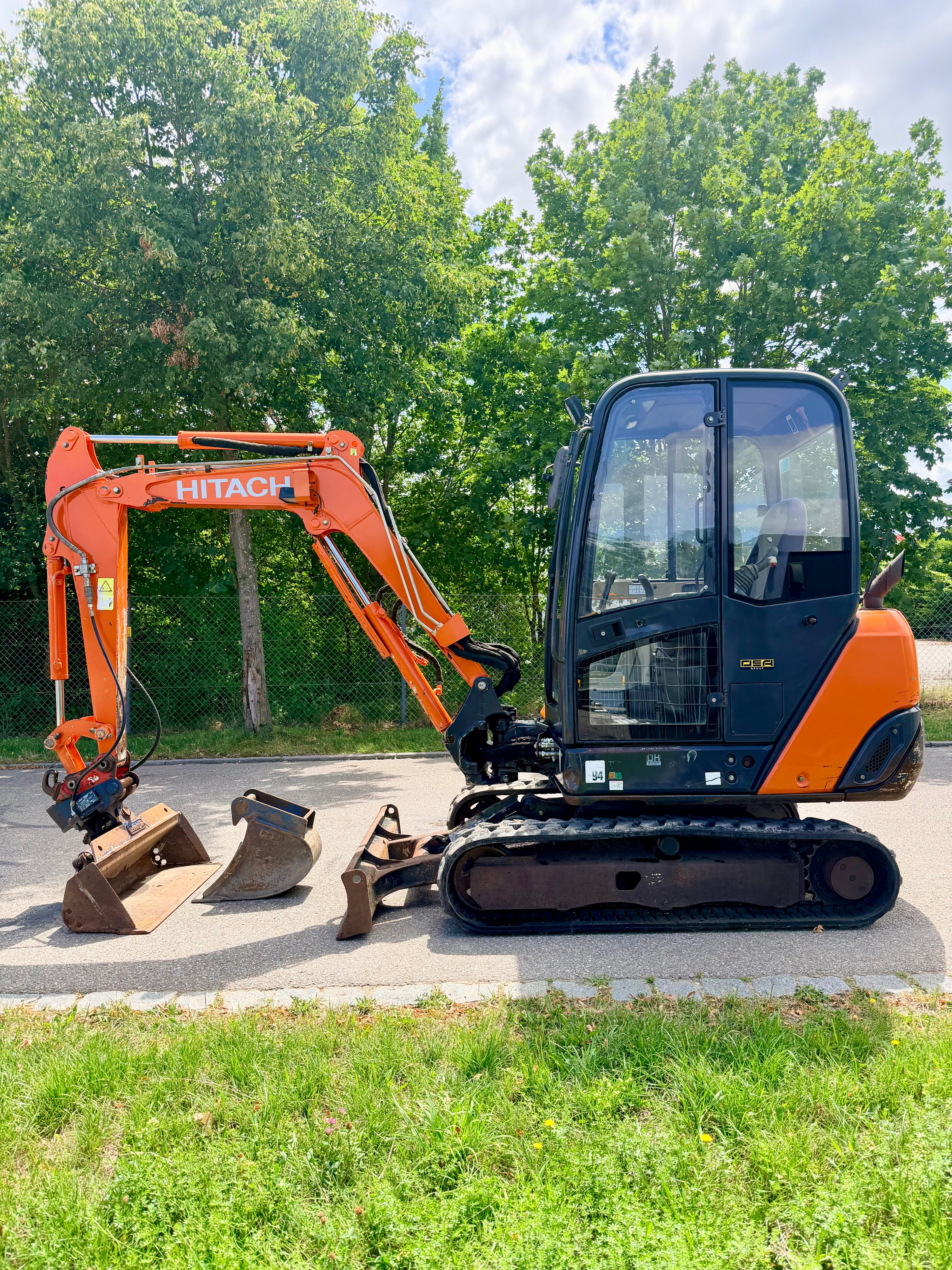 Gebraucht Hitachi ZX27-3 CLR**SW, Humusschaufel, Tieflöffel**