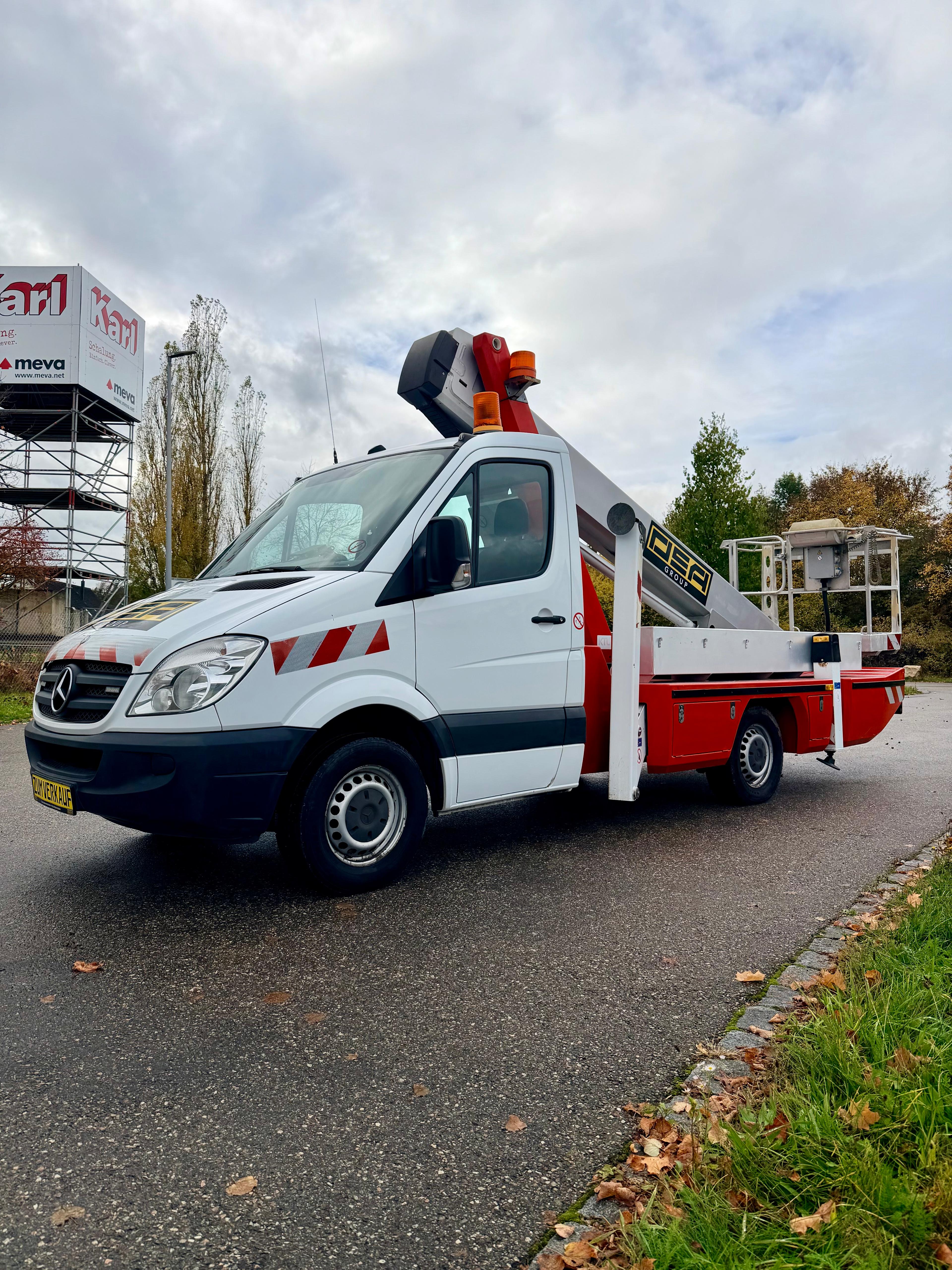 Gebraucht Hubarbeitsbühne Mercedes-Benz Palfinger TA 21 B - 21 m