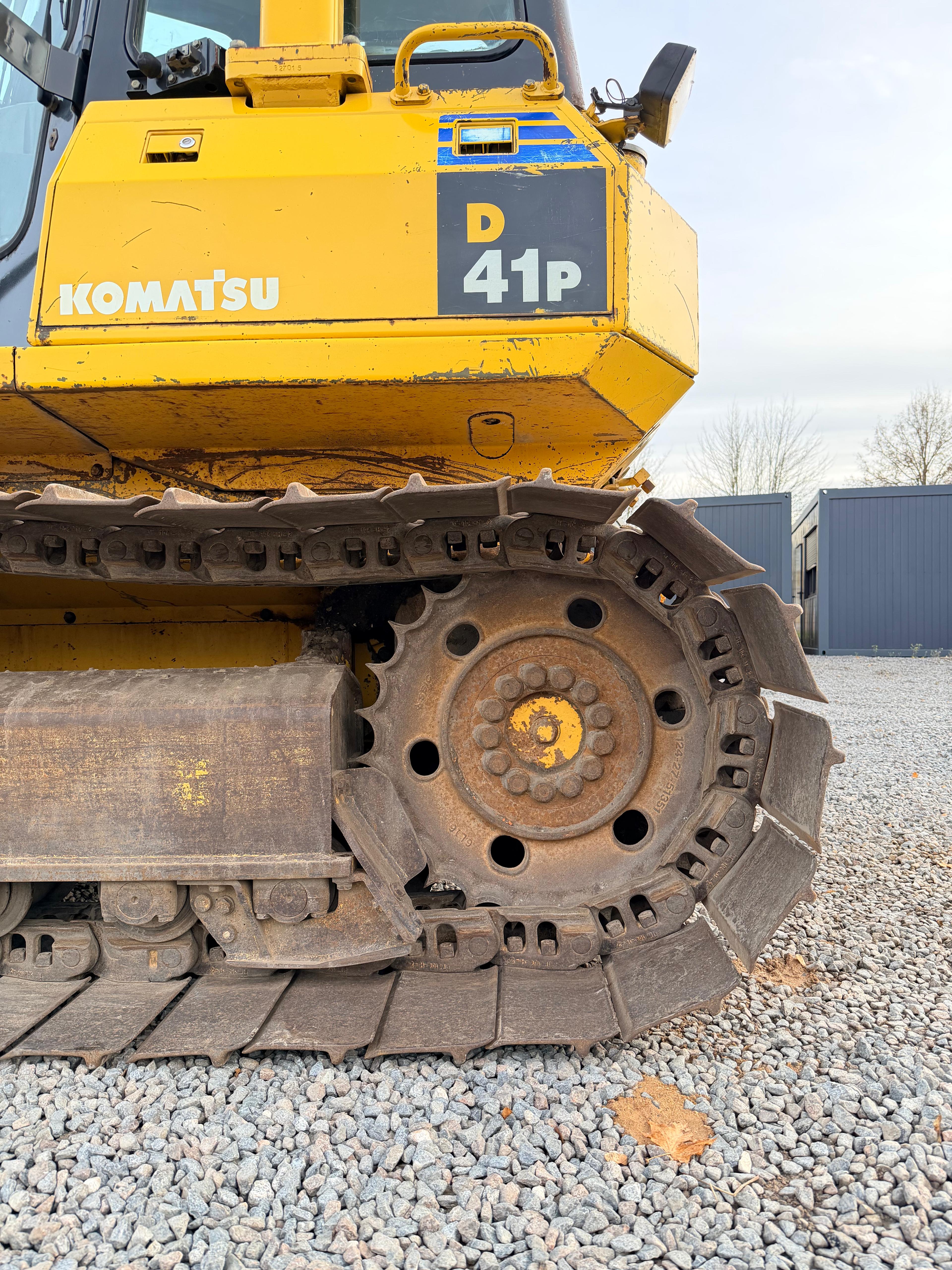 Gebraucht Komatsu D41P-6**6-Wegeschild**Klimaanlage**