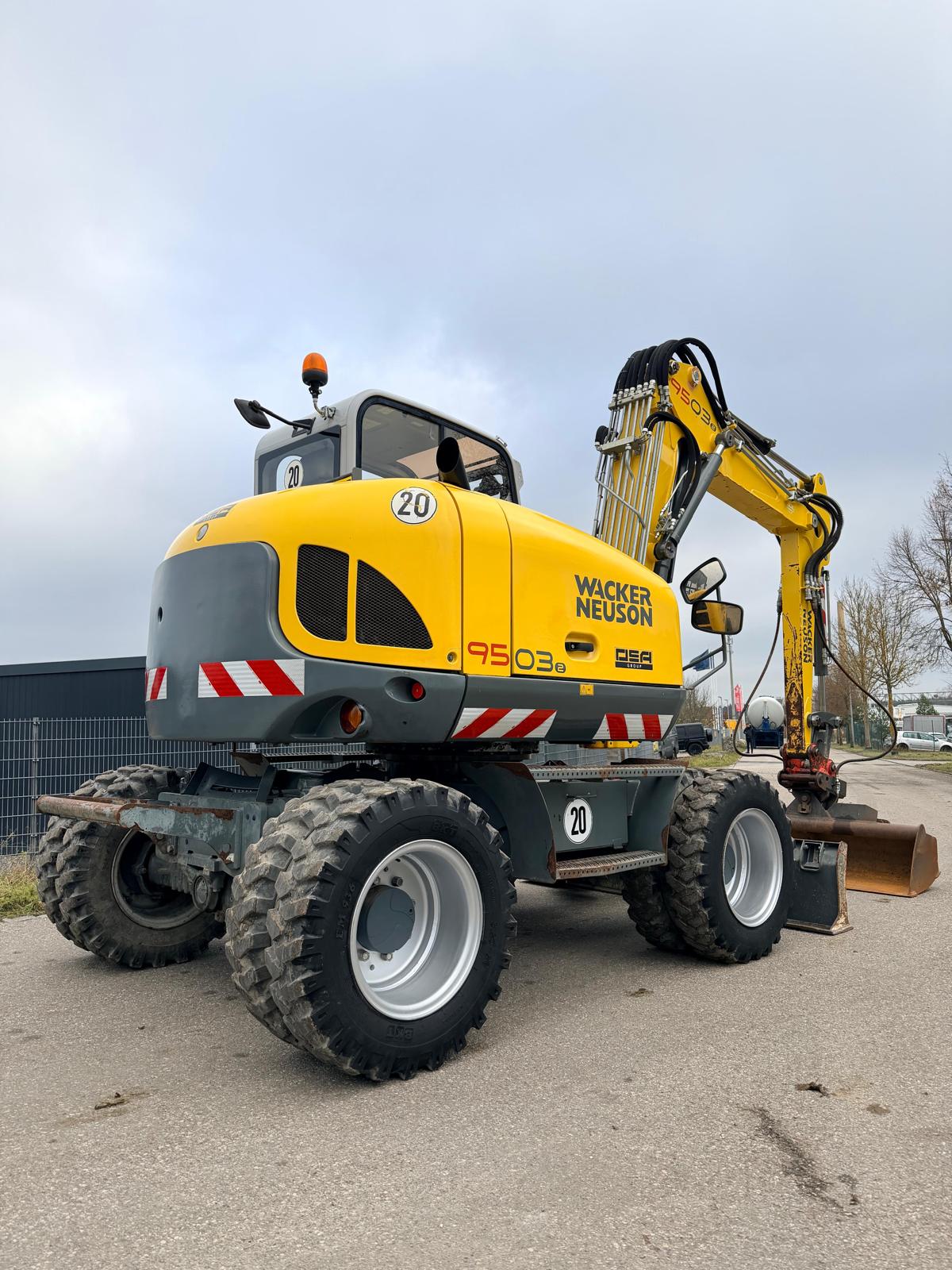 Gebraucht Wacker Neuson 9503* TOP Zustand*4.356 h* MS 08 GRL